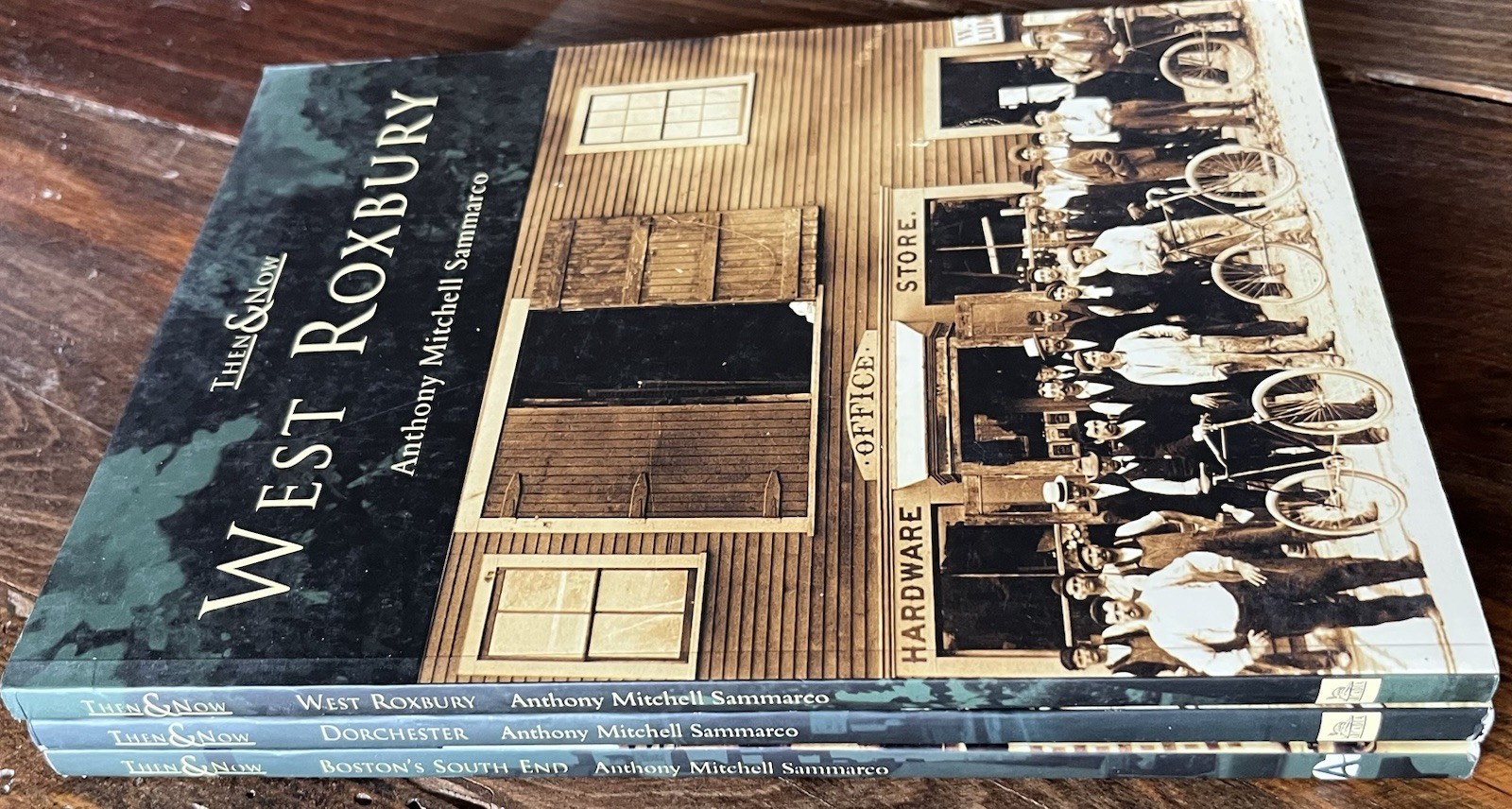 THEN AND NOW Books Lot: Boston’s South End Roxbury Dorchester Massachusetts MA