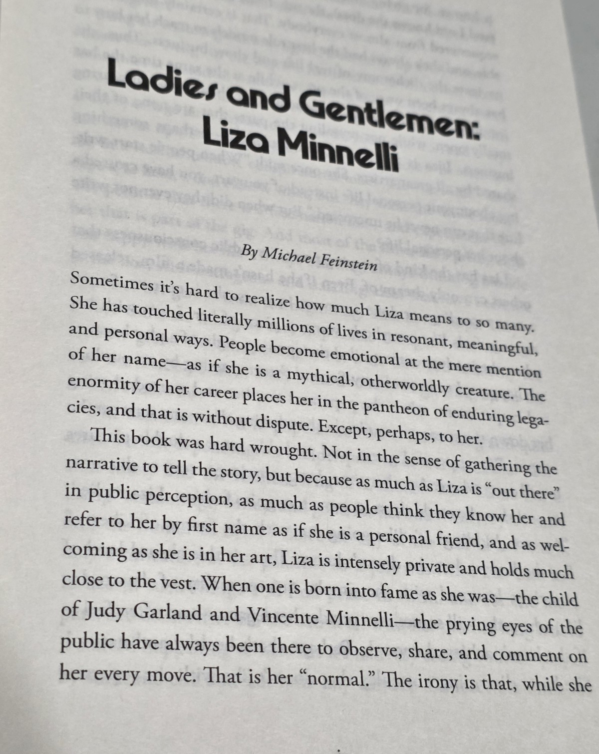 Kids, Wait till You Hear This! by Liza Minnelli 2026 Hardcover Book