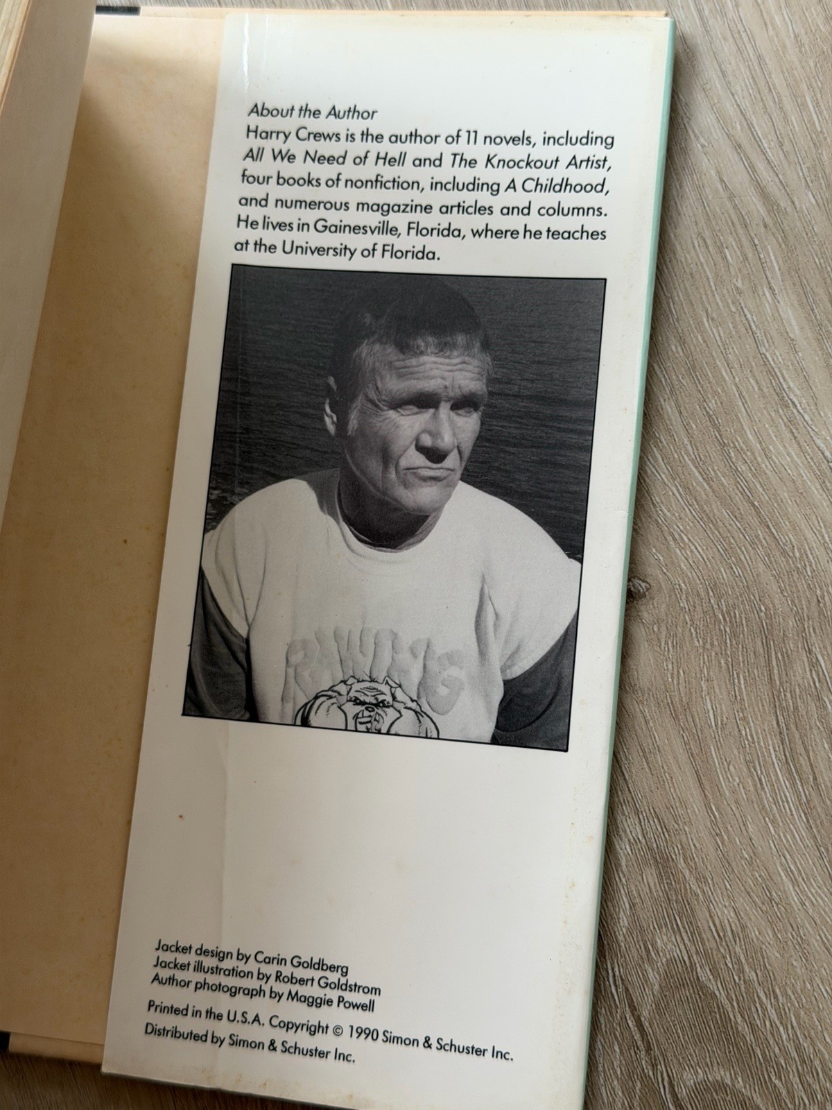 Body by Harry Crews ~ 1st Edition Hardcover w Dust Jacket