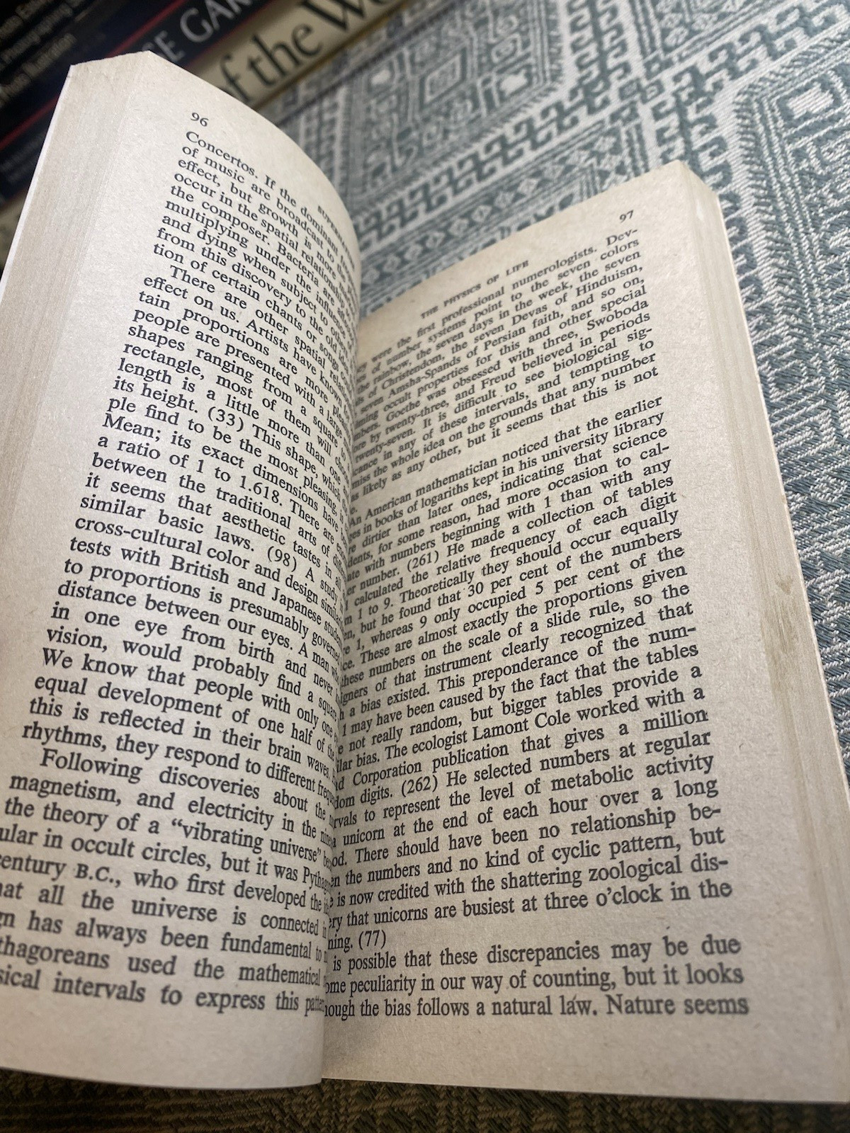 Supernature by Lyall Watson 1974 Mass Market