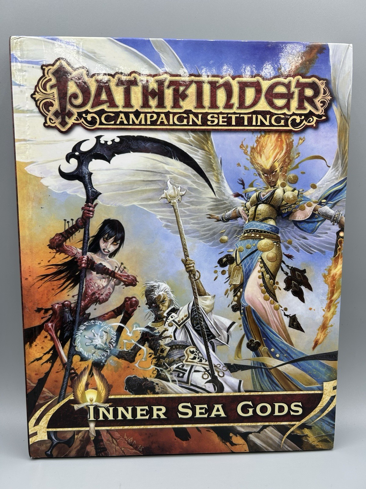 Pathfinder Inner Sea Gods RPG Book Paizo May 2014 Hardcover