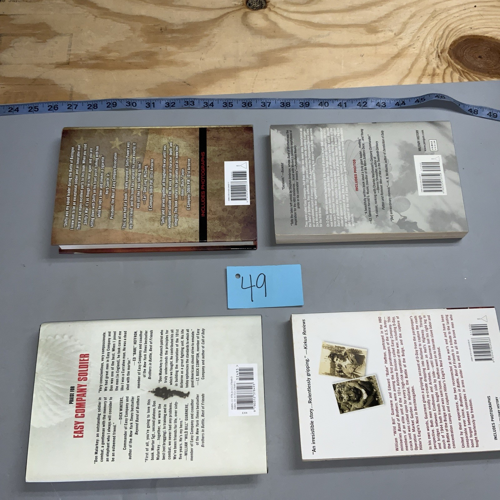 Lot Of 4 WW2 Books B49