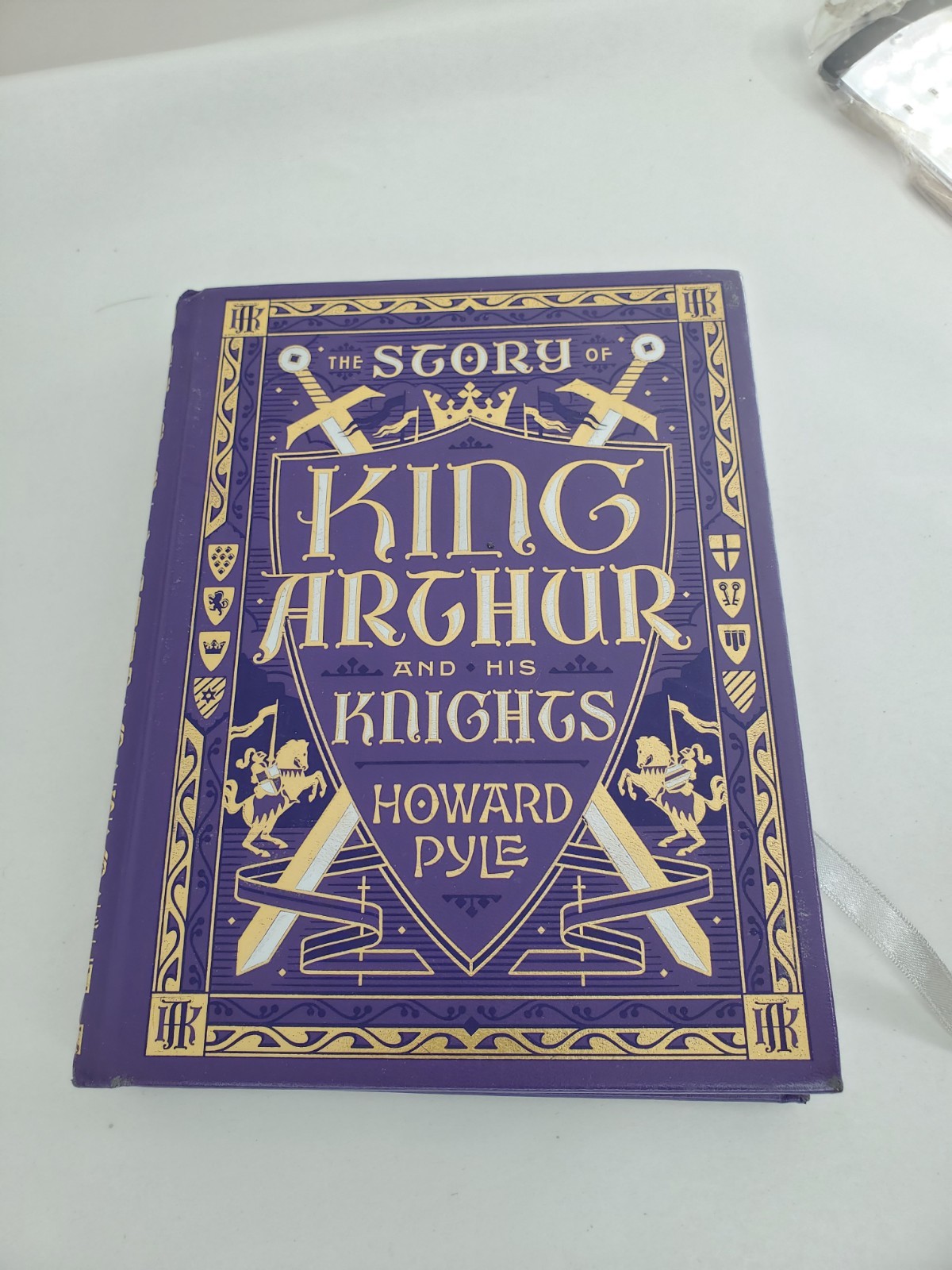 THE STORY OF KING ARTHUR AND HIS KNIGHTS by Howard Pyle Deluxe Leather Bound