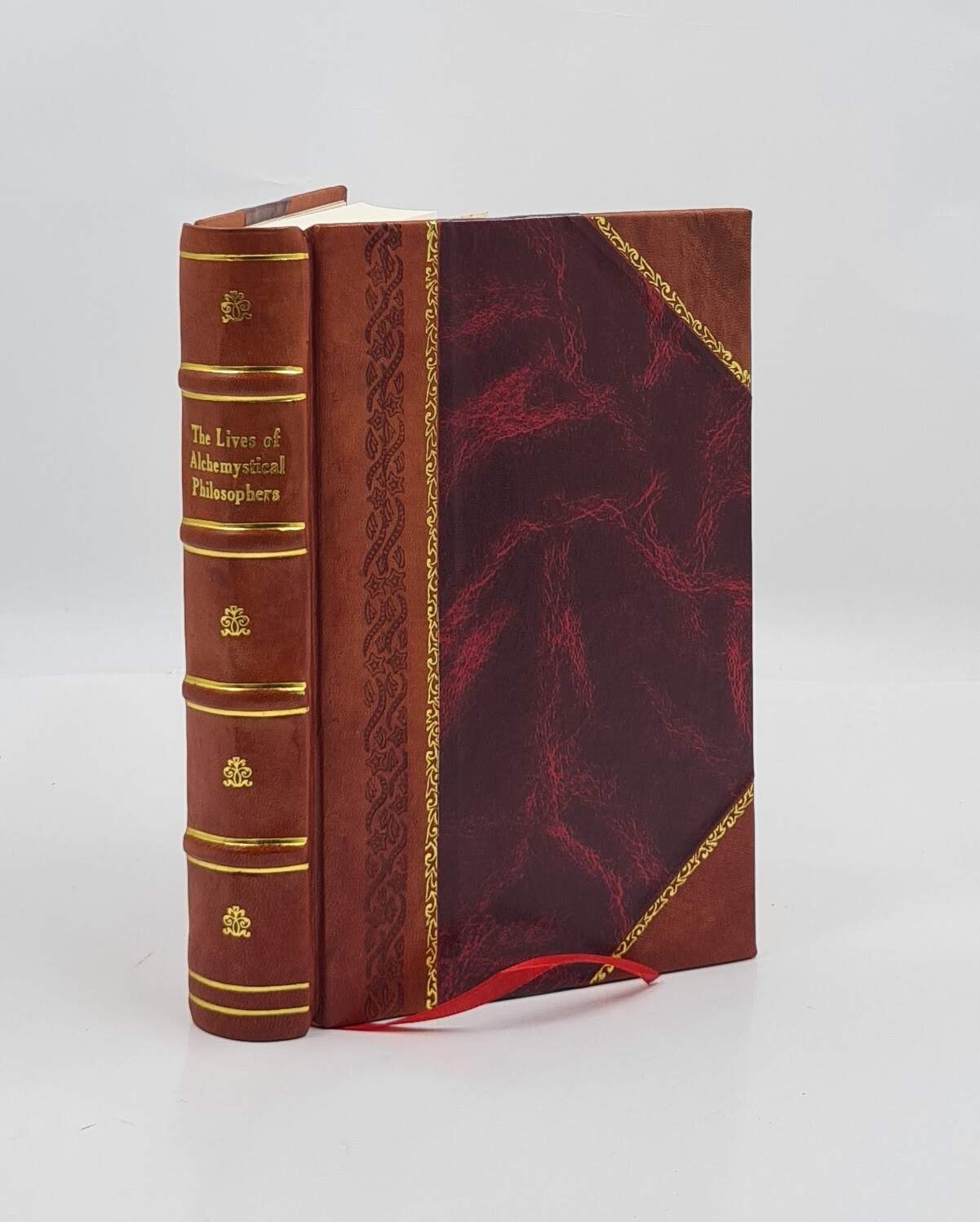 The Lives Of Alchemystical Philosophers With A Critical Catalogu [Leather Bound]