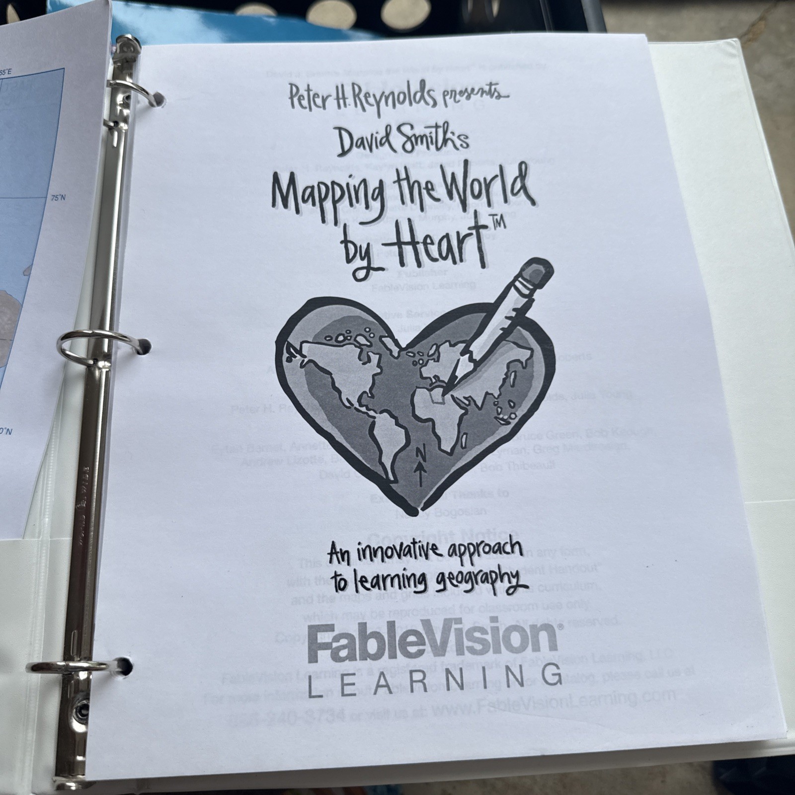 Peter H. Reynolds Presents David Smith’s Mapping The World By Heart 9th Edition