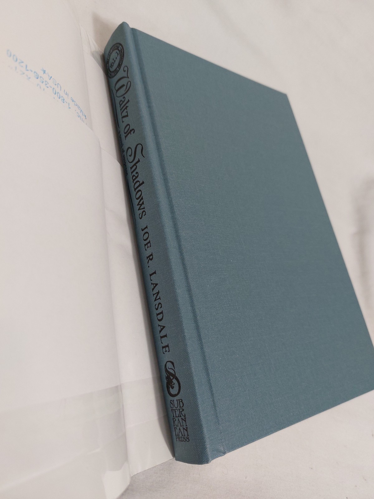 Waltz of Shadows Joe R. Lansdale SIGNED NUMBERED 1st Edition HC DJ Lost Lansdale