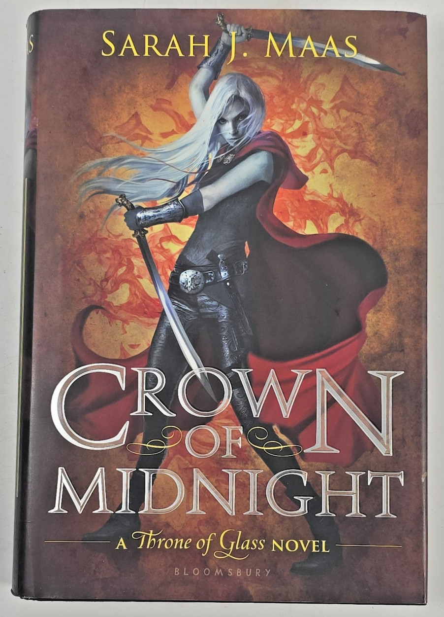 Crown of Midnight ~ Sarah Maas First Edition & Printing Hardcover/DJ 2013 ~ OOP