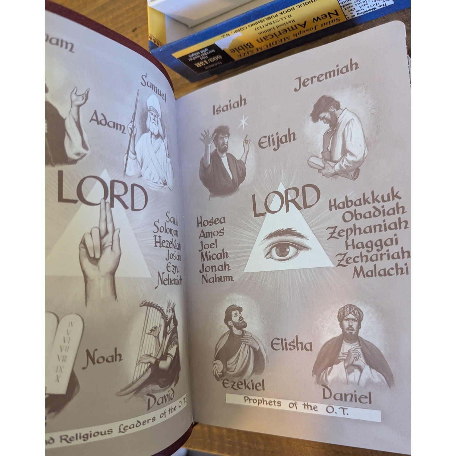 New American Bible Saint Joseph Edition Catholic Book Illustrated 609/13R Medium