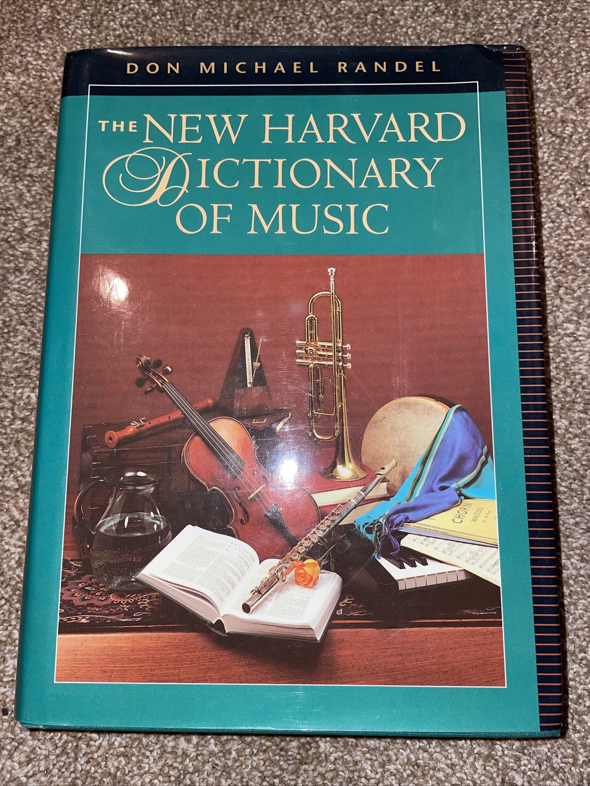 The New Harvard Dictionary of Music by Don M. Randel (1986, Hardcover)