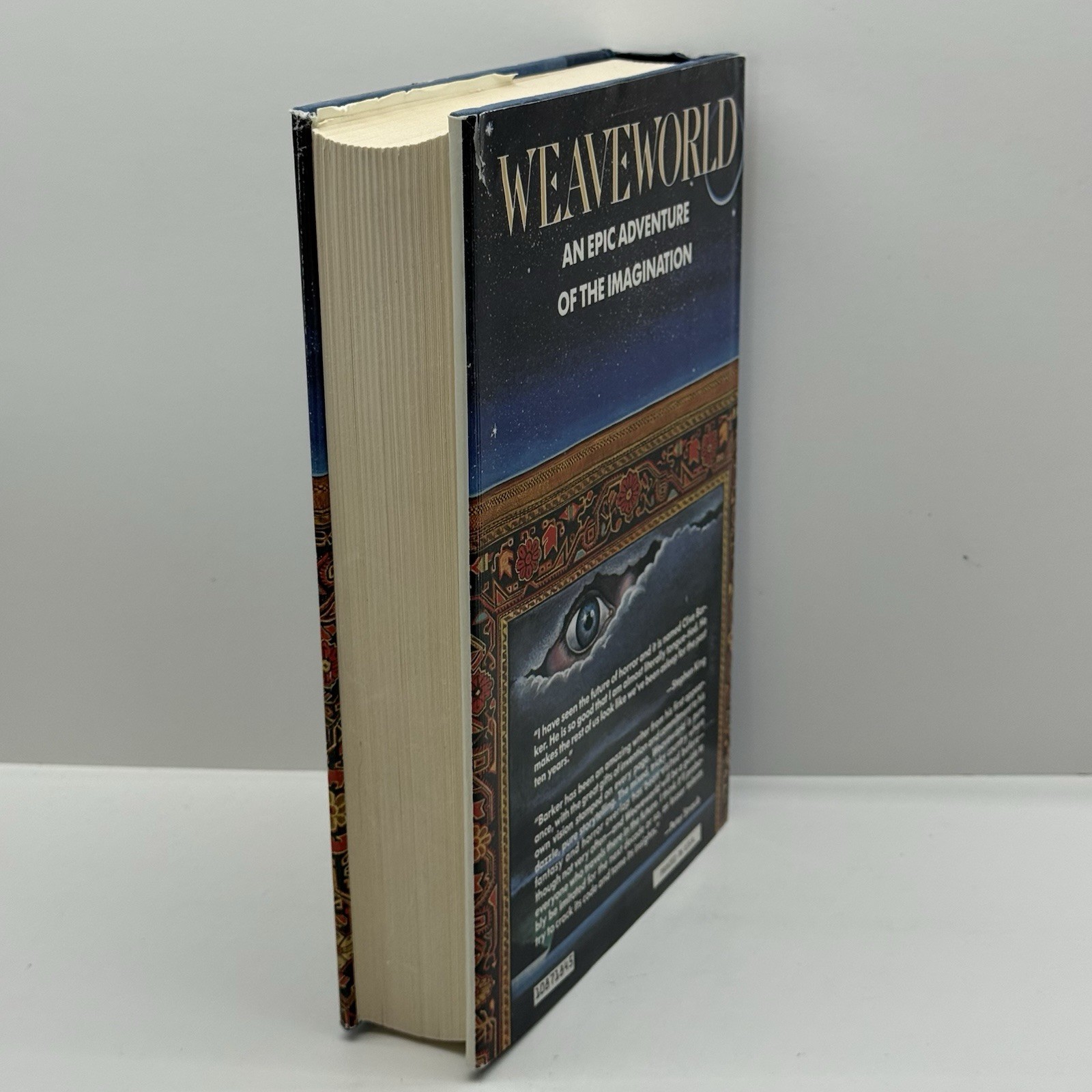 Weaveworld HCDJ Clive Barker 1st Ed BCE