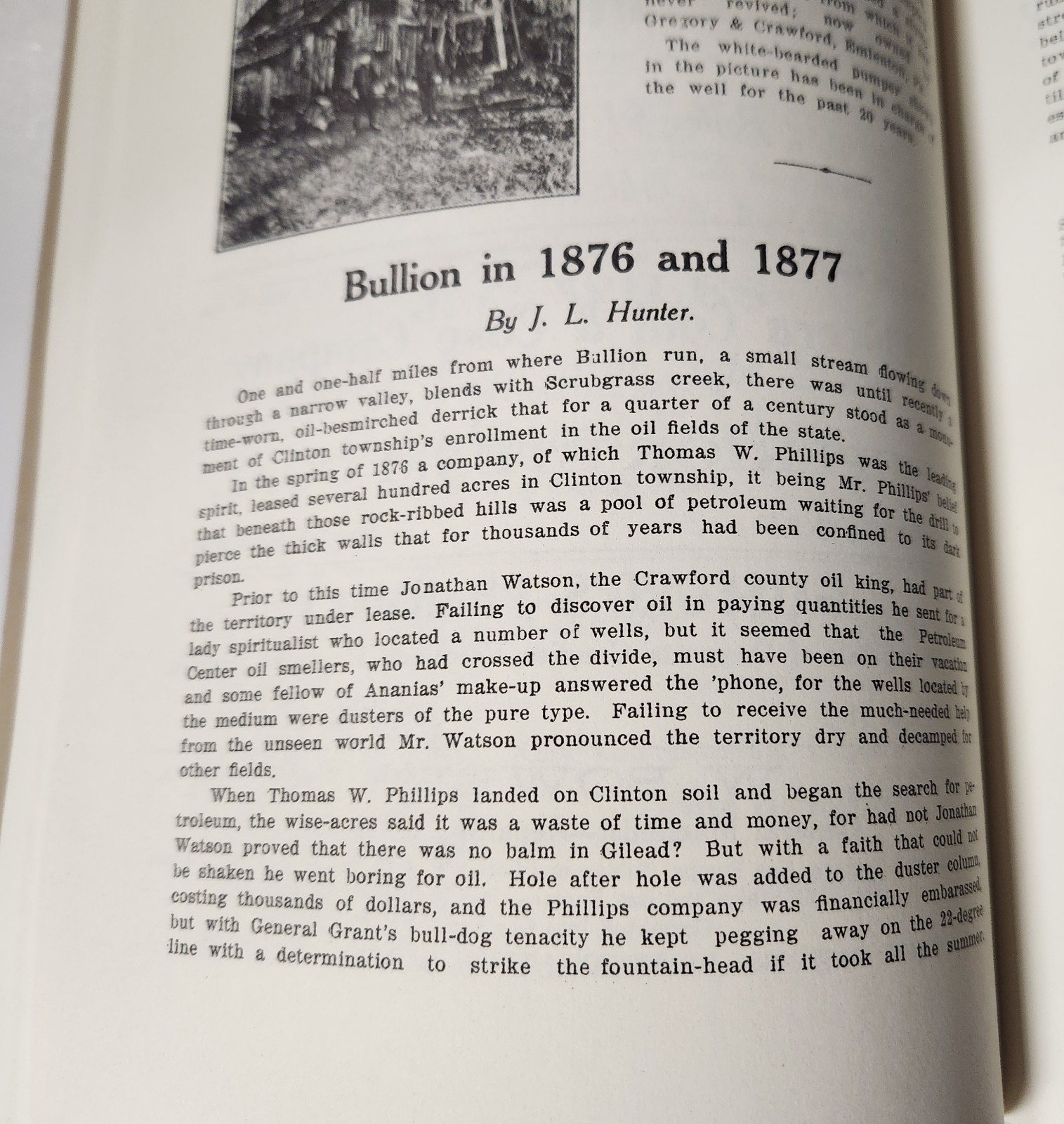 Oil Region Reminiscences by Oil Men’s Association of Butler County (Reprint)