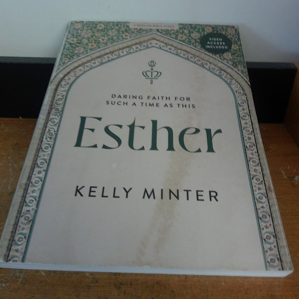 NEW OTHER Esther Bible Study Book W/ Video Access Unused Daring Faith K Minter