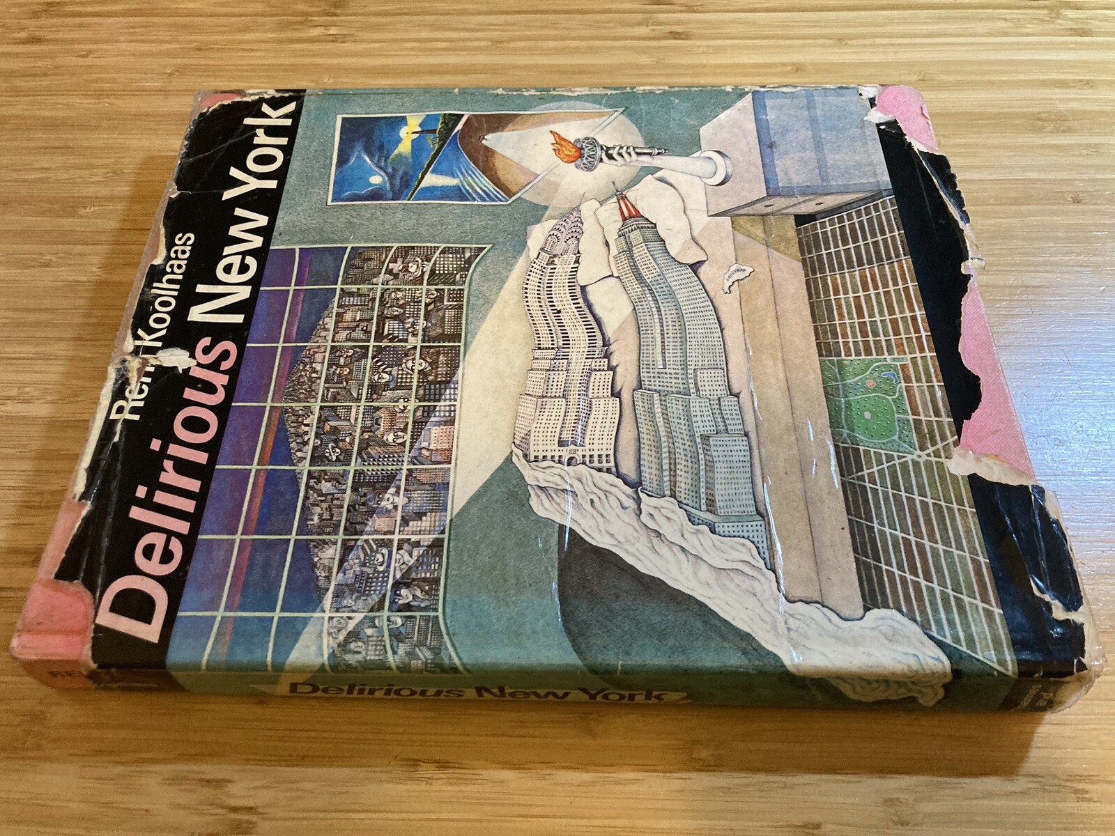 Delirious New York. FIRST EDITION. 1978. Hardcover. Rem Koolhaas.