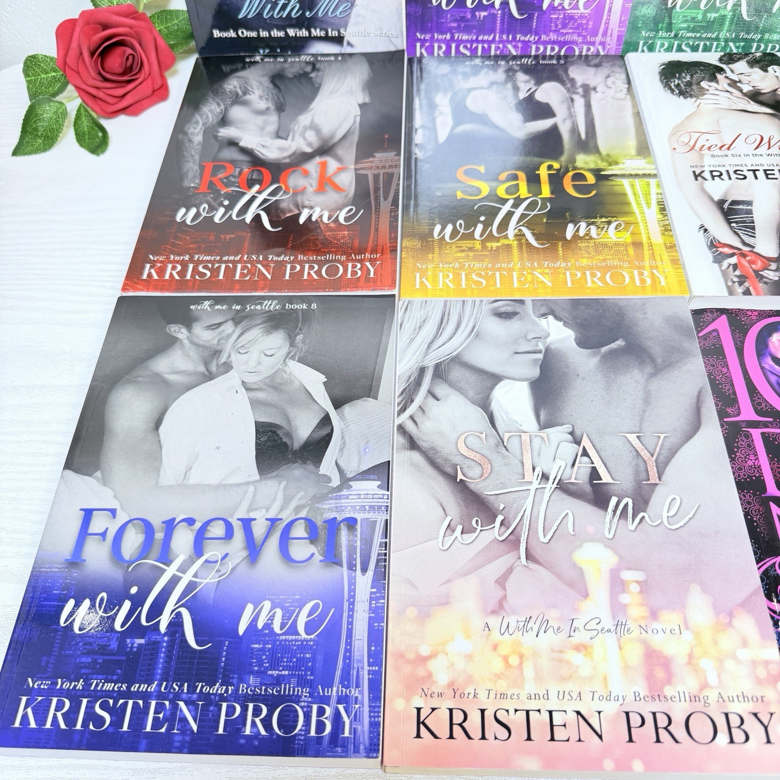 With Me in Seattle Series Kristen Proby Books Indie Lot 12 Erotic Romance Novels
