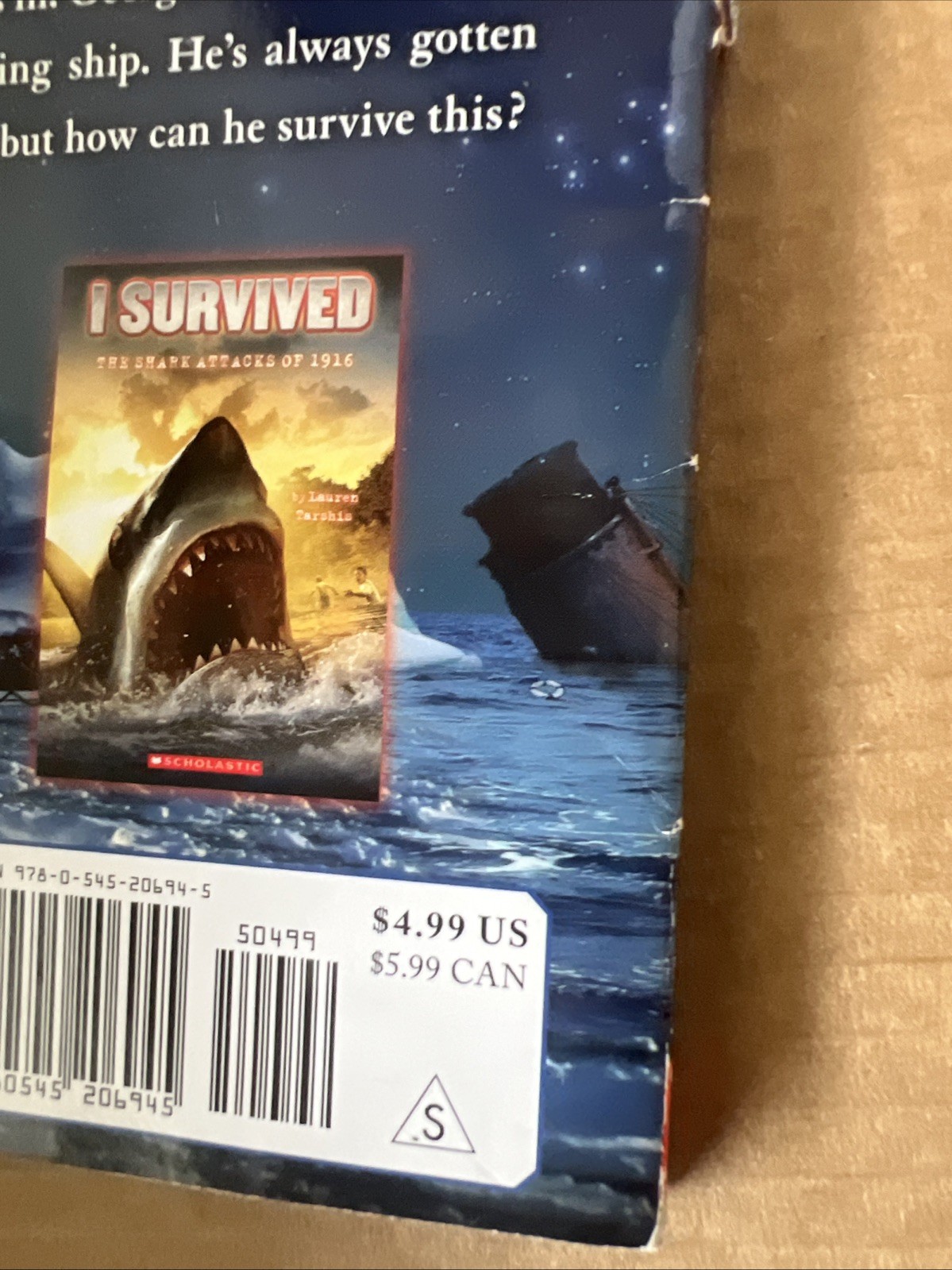 I Survived the Sinking of the Titanic, 1912 by Lauren Tarshis