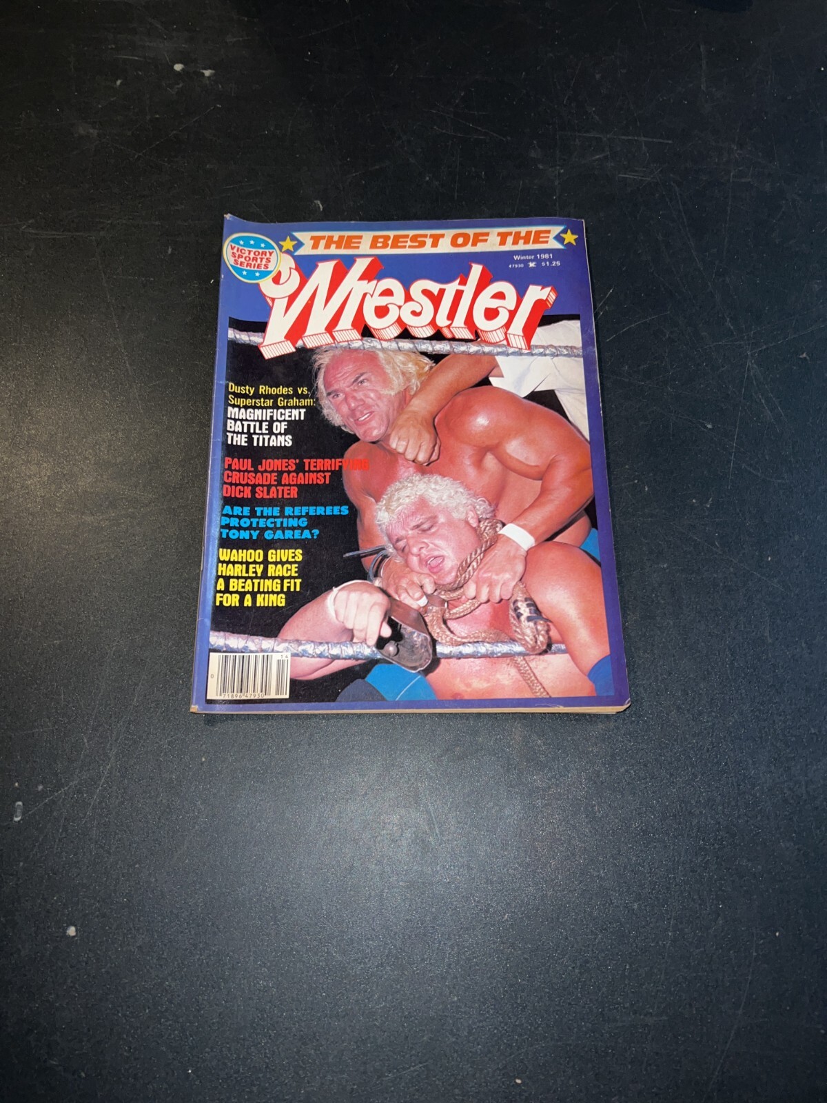 Best of The Wrestler Magazine Winter 1981 Dusty Rhodes Cover NWA WWF Mid South