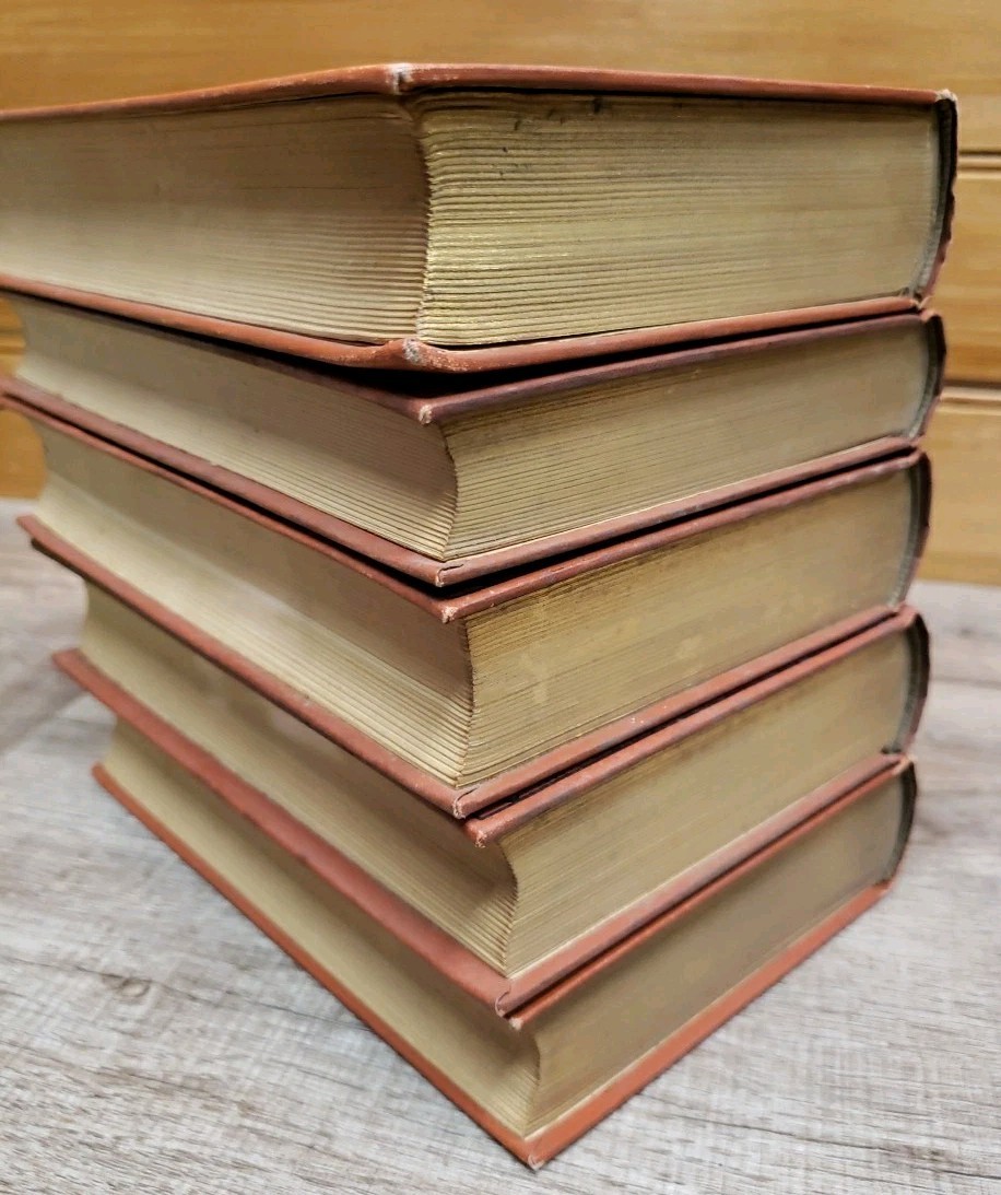 The Historical Romances of Georg Ebers Lot Of 5 From Late 1800s HC