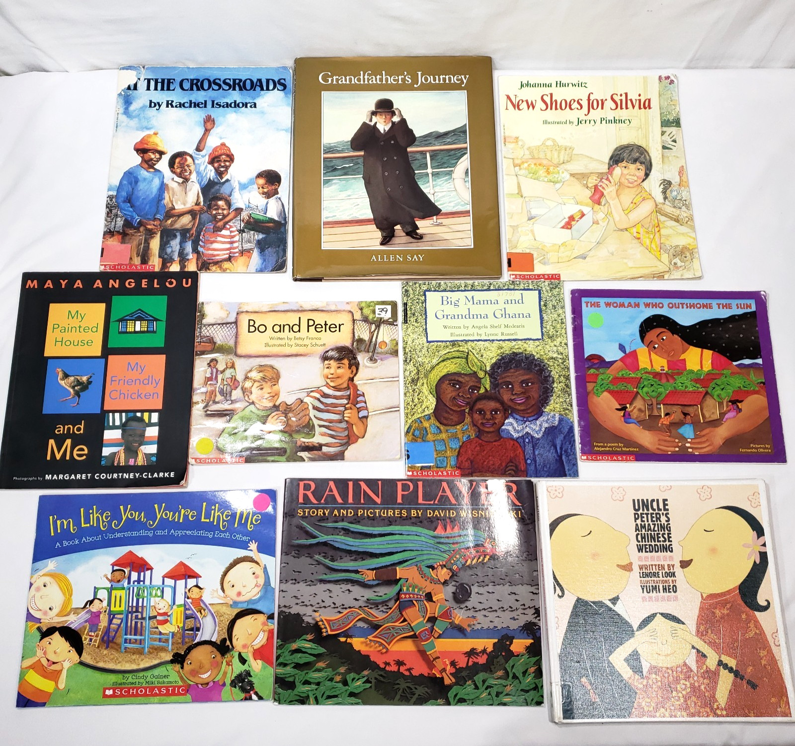 Kids Books About Cultural Diversity Lot Of 10 Around The World Asian Black