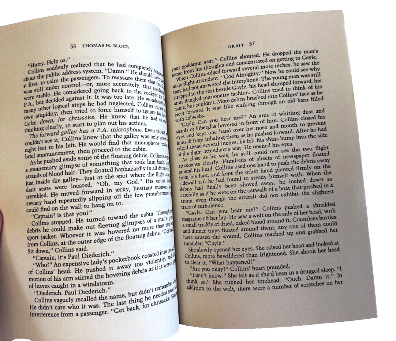 Orbit By Thomas Block (Hardcover Book) 297 Pages