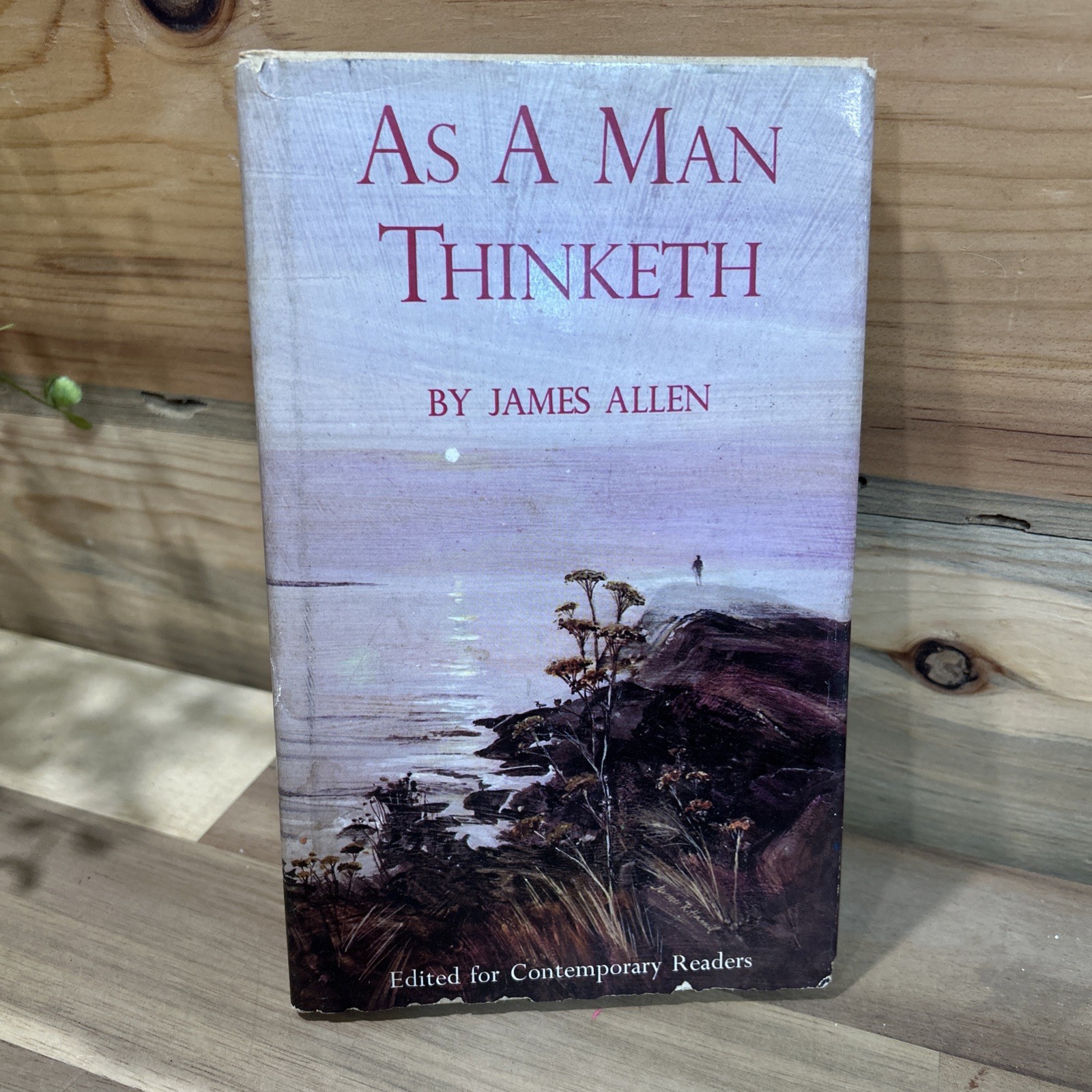 as a man thinketh book, by james allen, 1968 Hardcover, Vintage