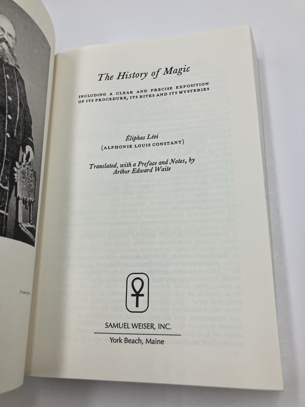 The History of Magic Vintage 1999 Paperback Eliphas Levi Translated By Waite