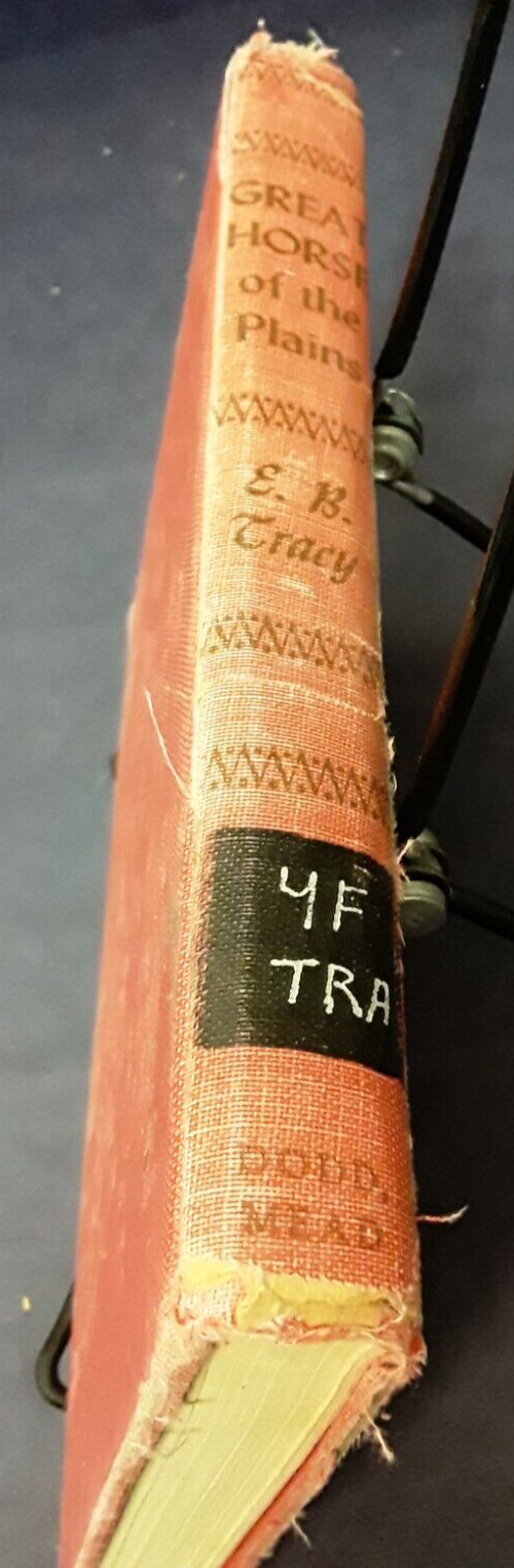 Great Horse of the Plains Tracy HB A 1954 Dodd, Mead and Company 240122