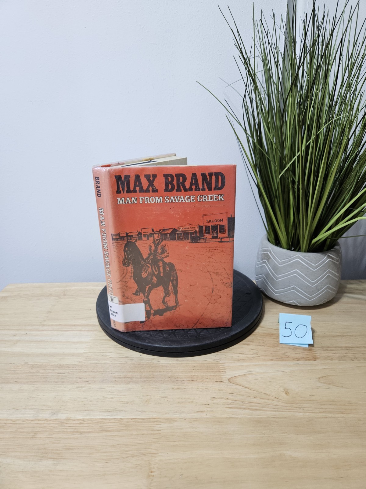 Man From Savage Creek by Max Brand – Hardcover Dust Jacket