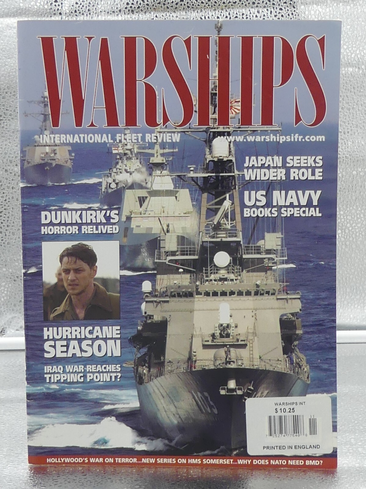 Warships International Fleet Review Printed In England Staple Bound 56 Pages Mag