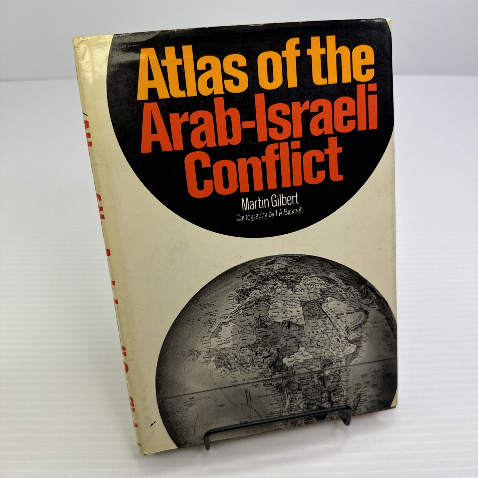 Atlas of Arab-Israel Conflict Martin Gilbert 1976 HC Macmillan Atlas Series