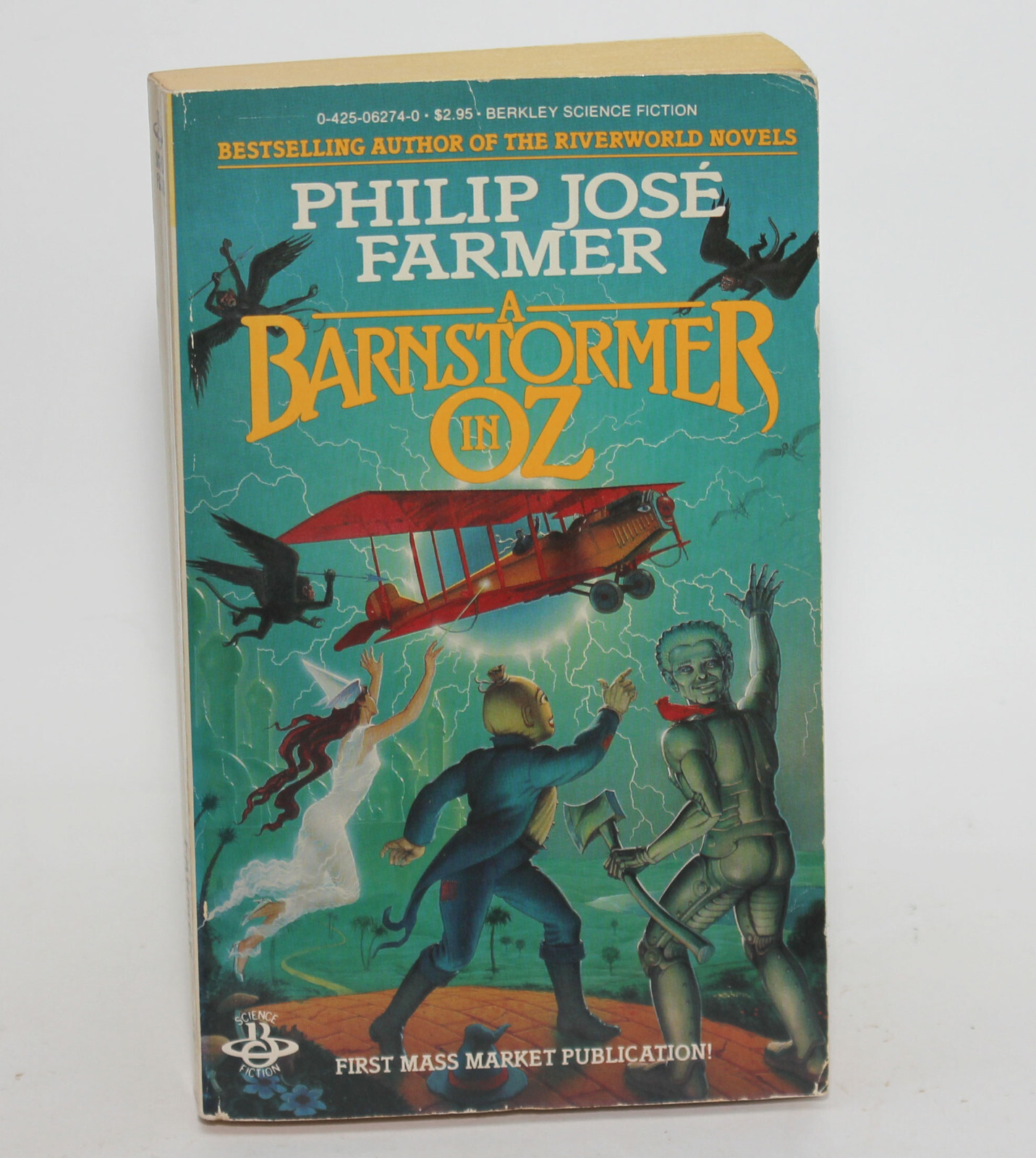 Philip Jose Farmer BARNSTORMER IN OZ Berkley 1983 1st Print PB Don Ivan Punchatz