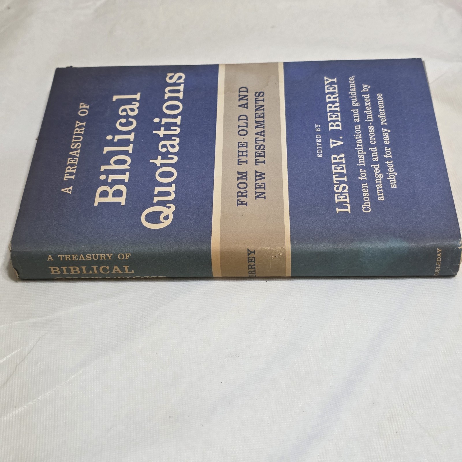 Biblical Quotations From New & Old Testaments by Lester V. Berrey 1948