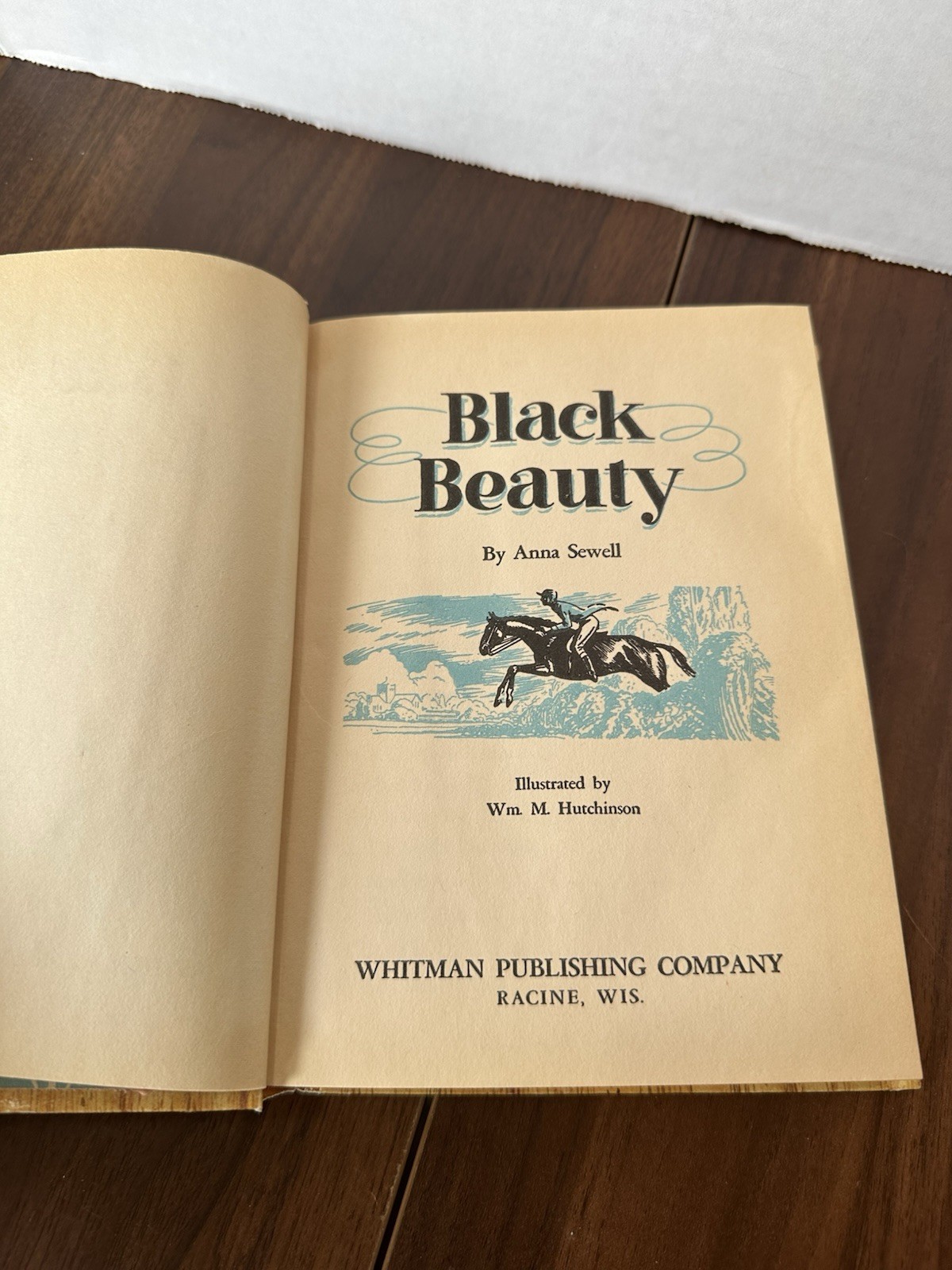 Black Beauty – by Anna Sewell – Whitman Publishing HC – 1955