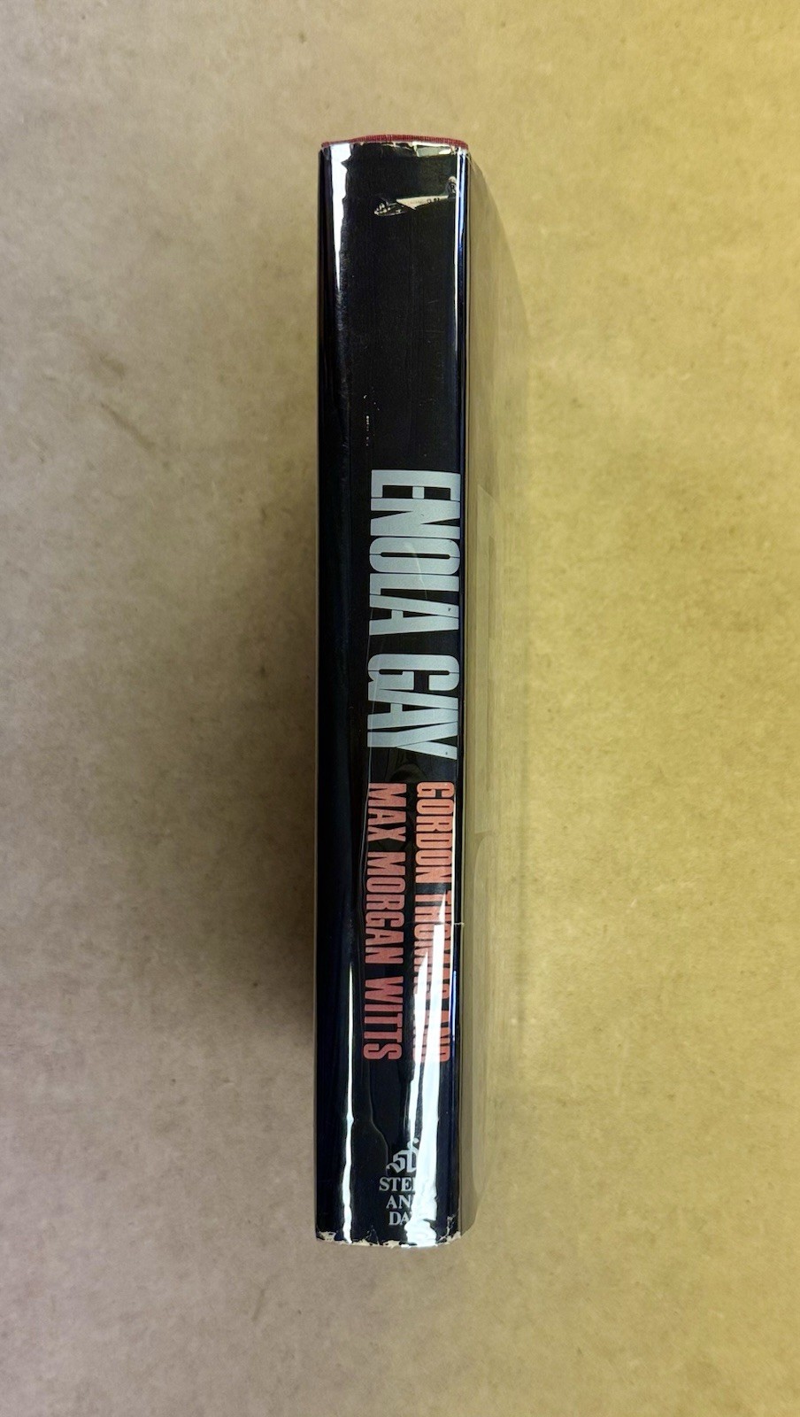 Enola Gay 1st Edition by Thomas & Witts 1977 HCDJVG+Mylar Jacket Cover