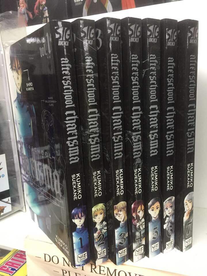 AFTERSCHOOL CHARISMA GN Vol. 1,2,3,4,5,6,7 (Manga) Kumiko Suekane