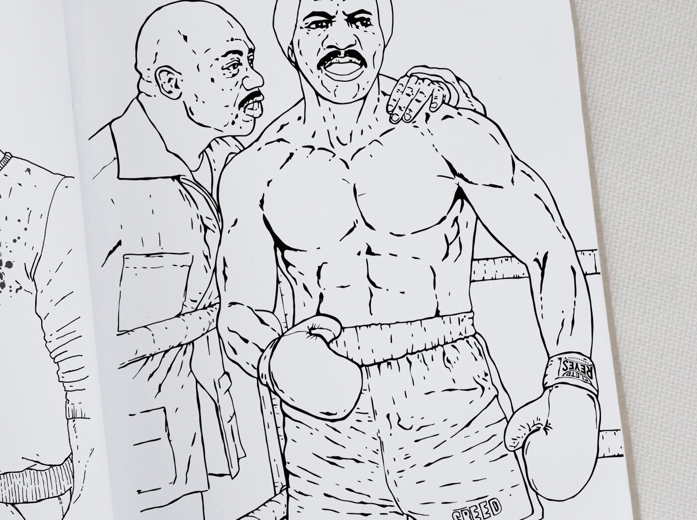 Rocky Coloring Book – 32 Pages of Rocky Balboa! All Original Illustrations!