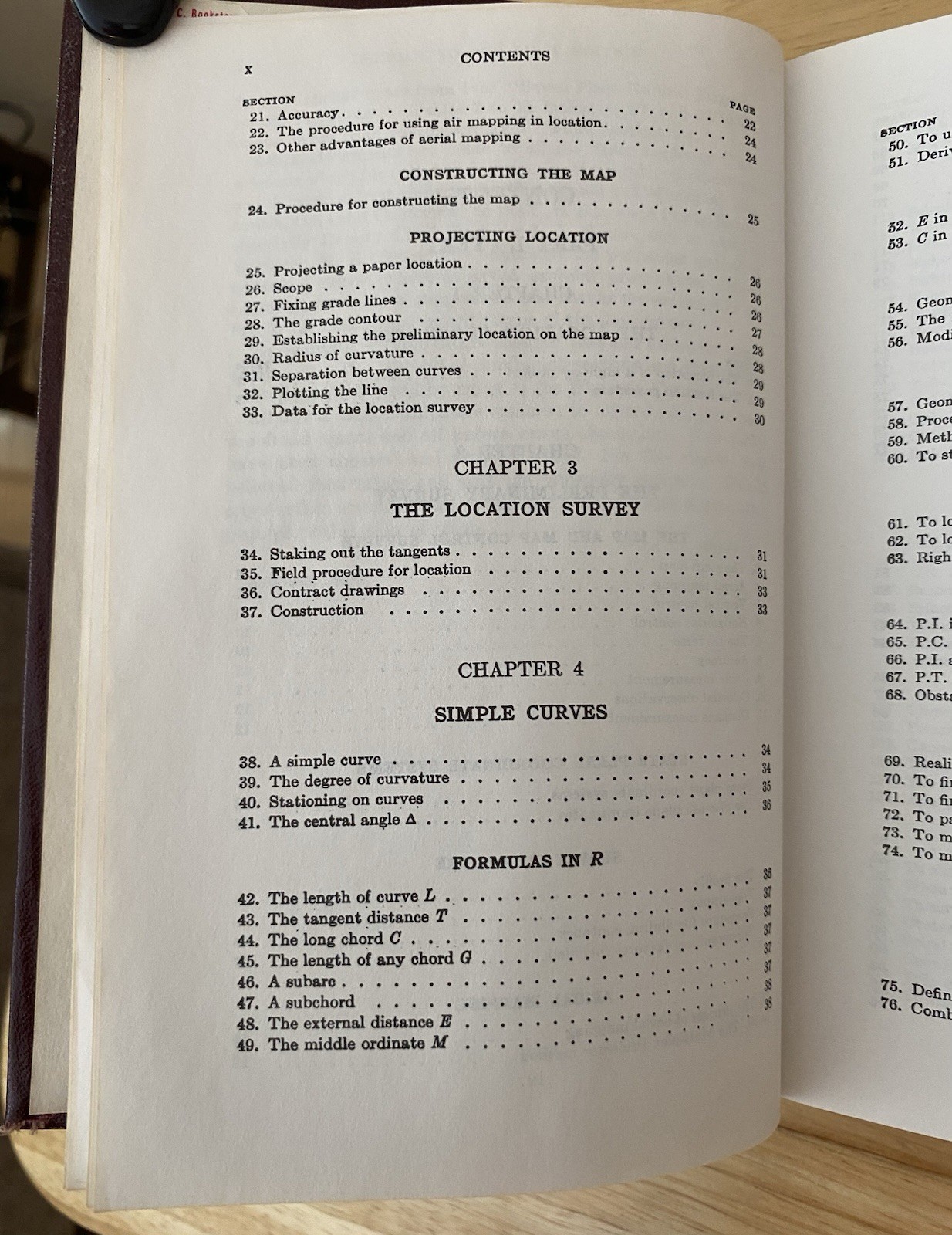 Highway Curves by Howard Chapin Ives & Philip Kissam (HC, 1956) Fourth Edition
