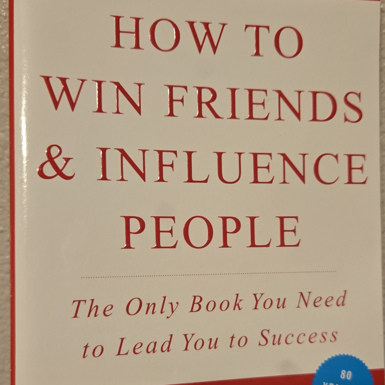 Dale Carnegie How to Win Friends & Influence People Self-Help Book