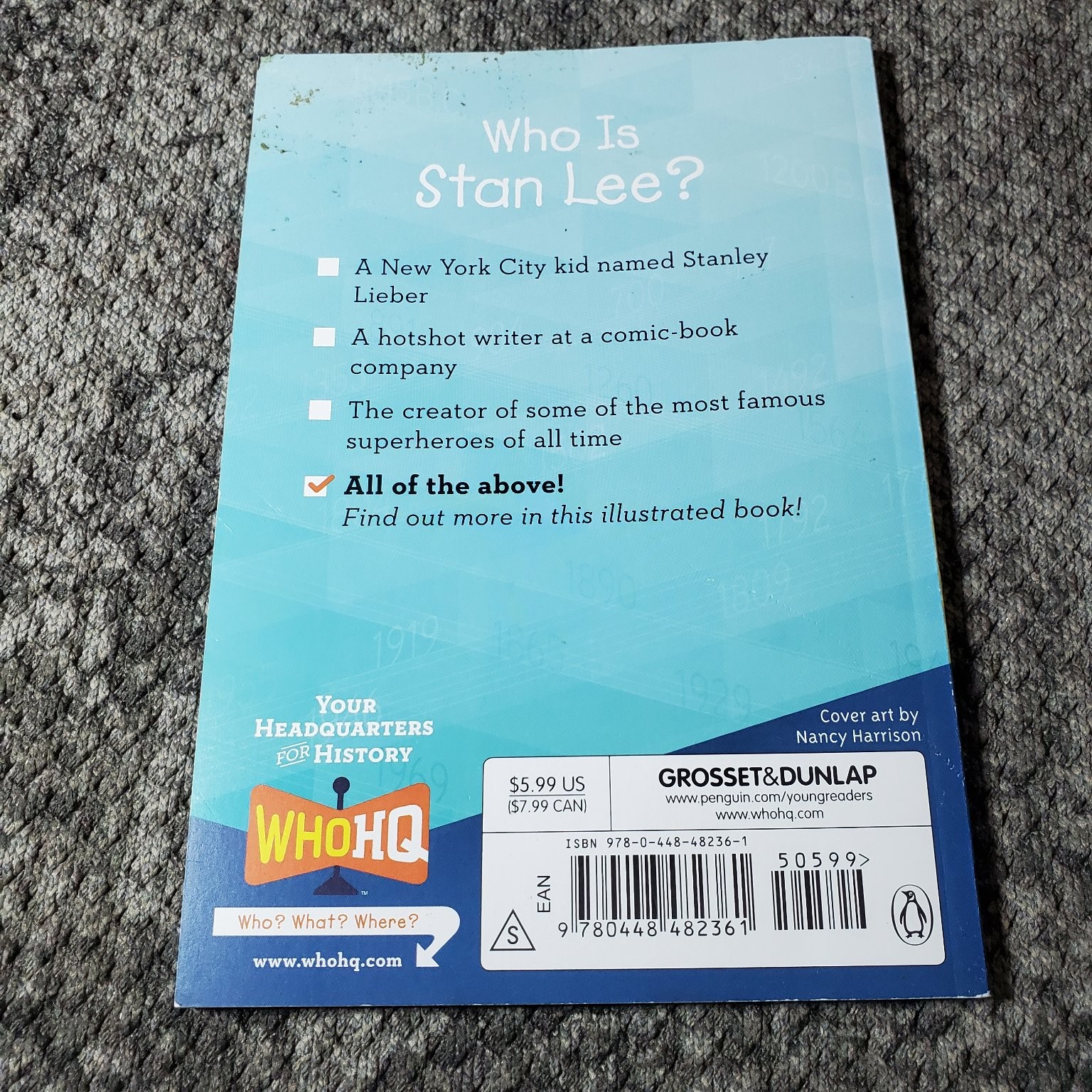Who Was Albert Einstein Stan Lee Steven Spielberg 3 Book Lot PJ Our Way