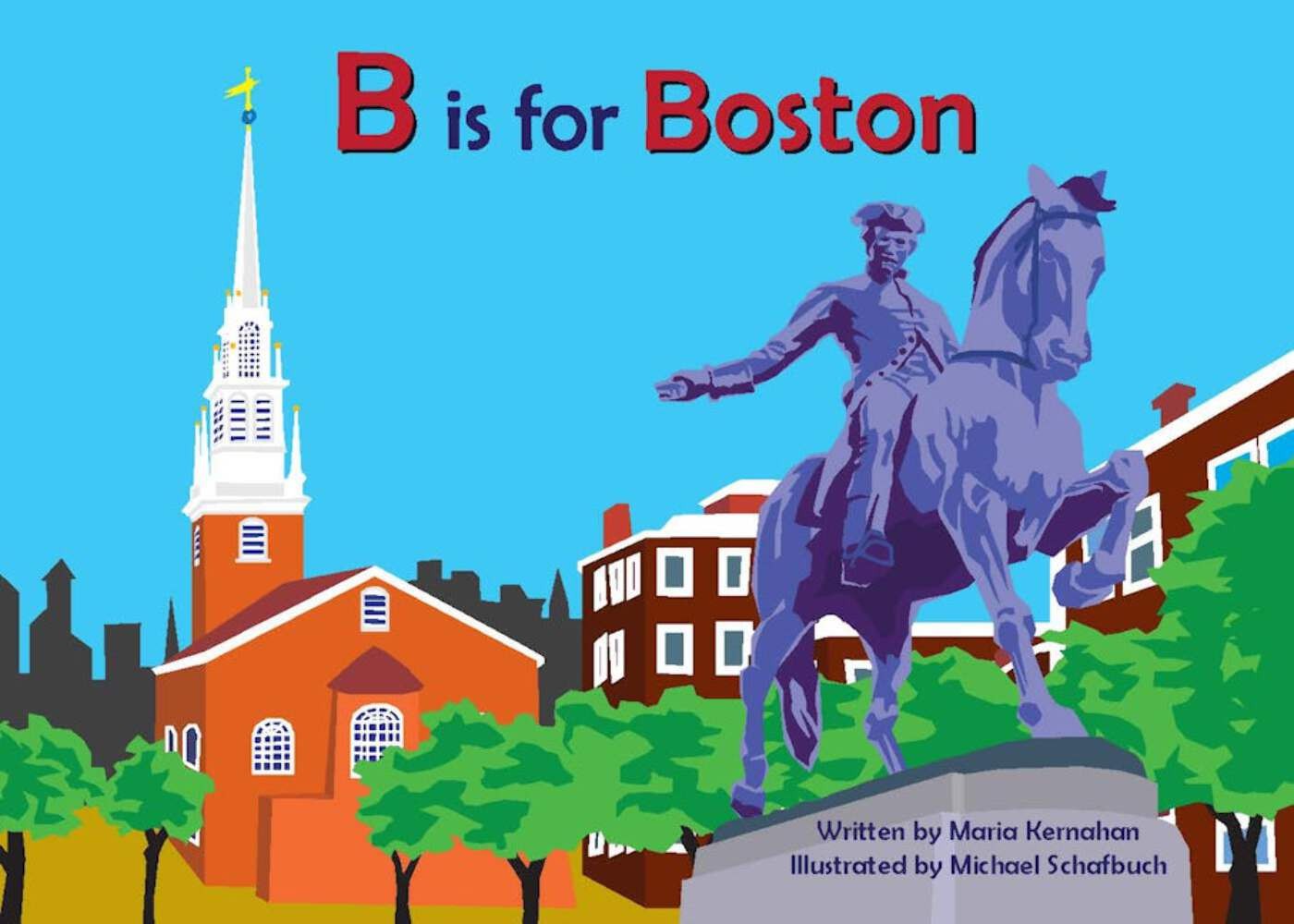 NEW B is for Boston, MA 9781942402329 Alphabet Cities Board Book