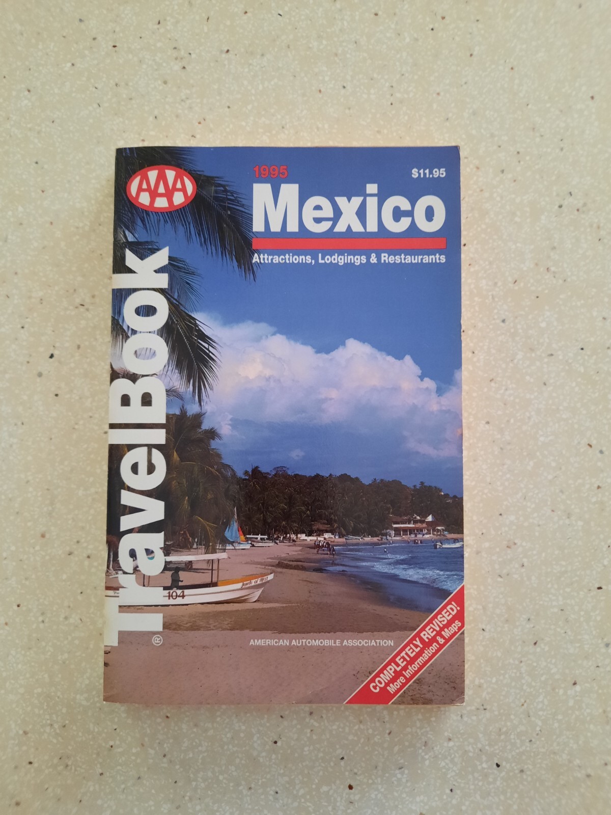 MEXICO TRAVEL BOOK AAA 1995 EDITION 306+ PAGES – NEW