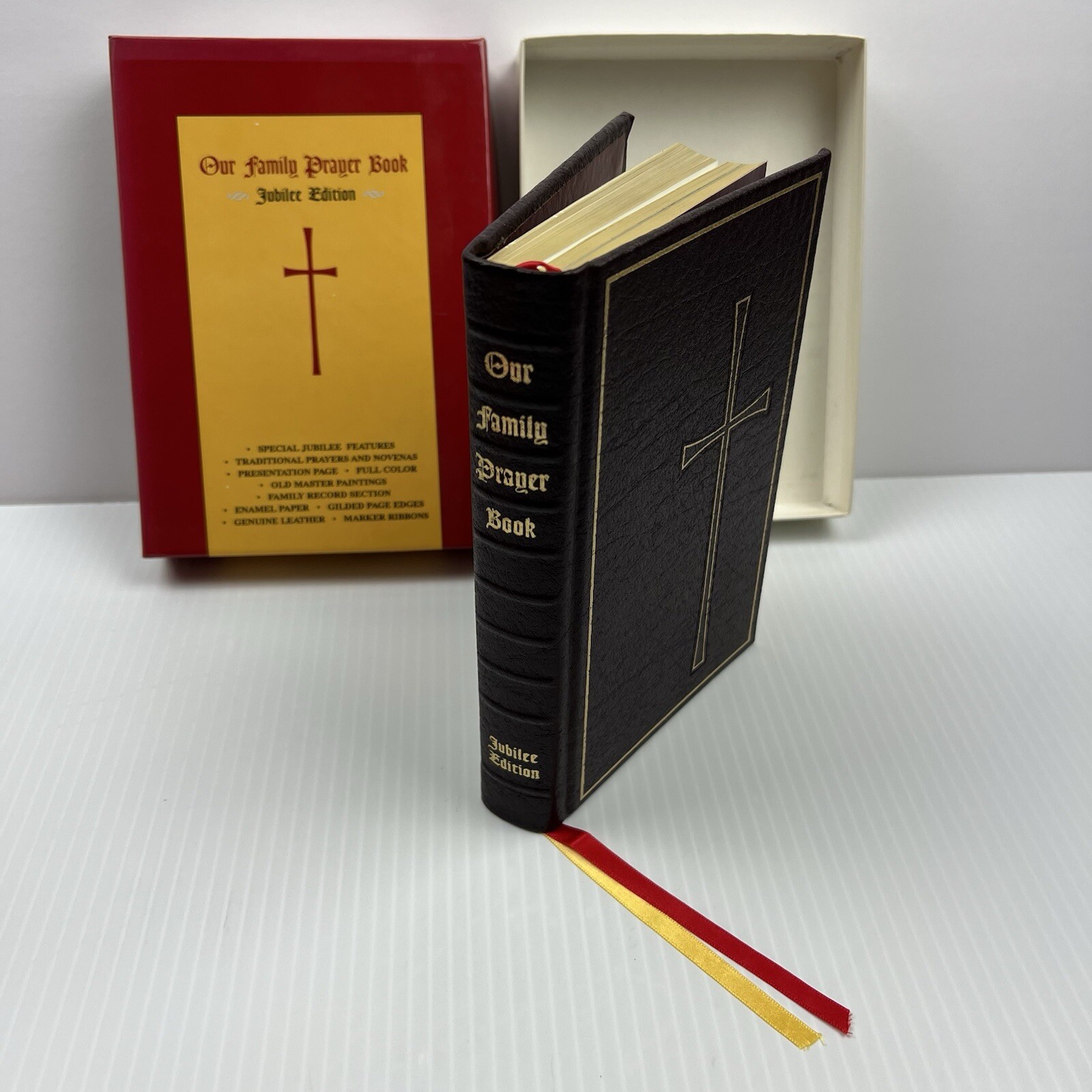Our Family Prayer Book – Jubilee Edition (1965) with slipcover Catholic Vintage