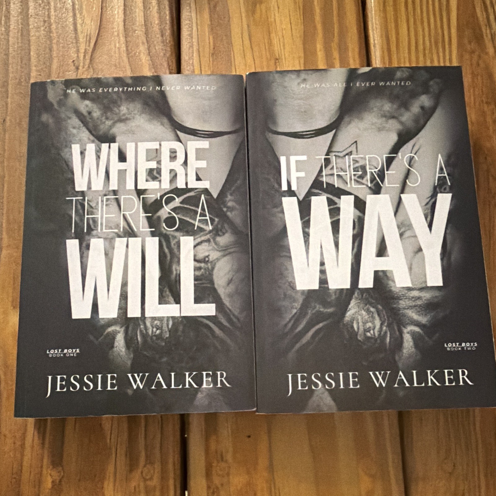 Jessie Walker Lost Boys Series: Where There’s a Will/If There’s a Way SPICY MM