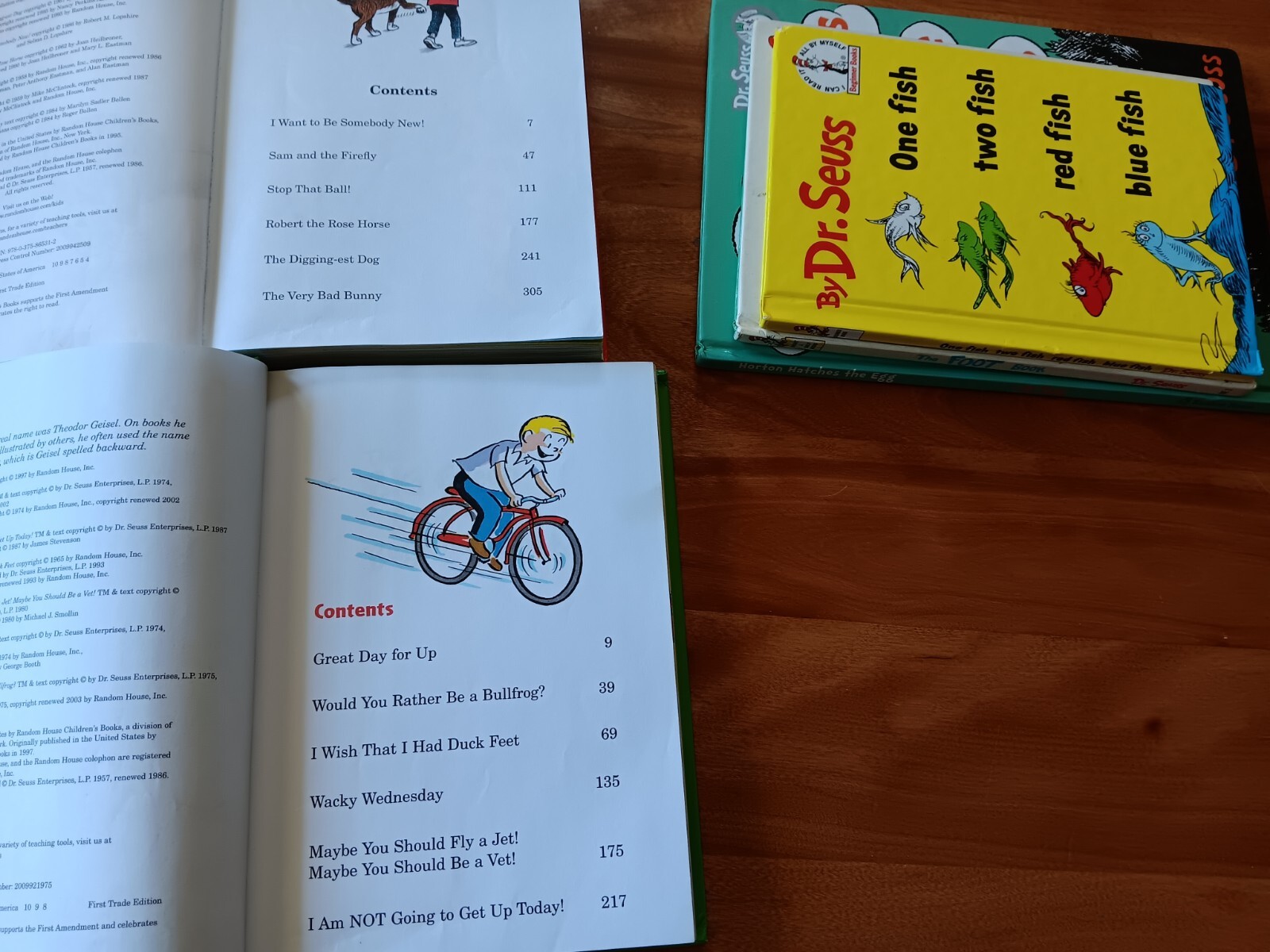 Dr. Seuss Book Lot Of 5 1960s 1980s 1990s 2000s