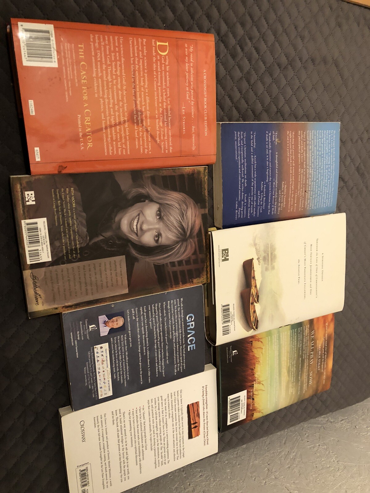 Church Christianity Religious Books Lot Bundle Workbook Novel Bible Book 6lbs