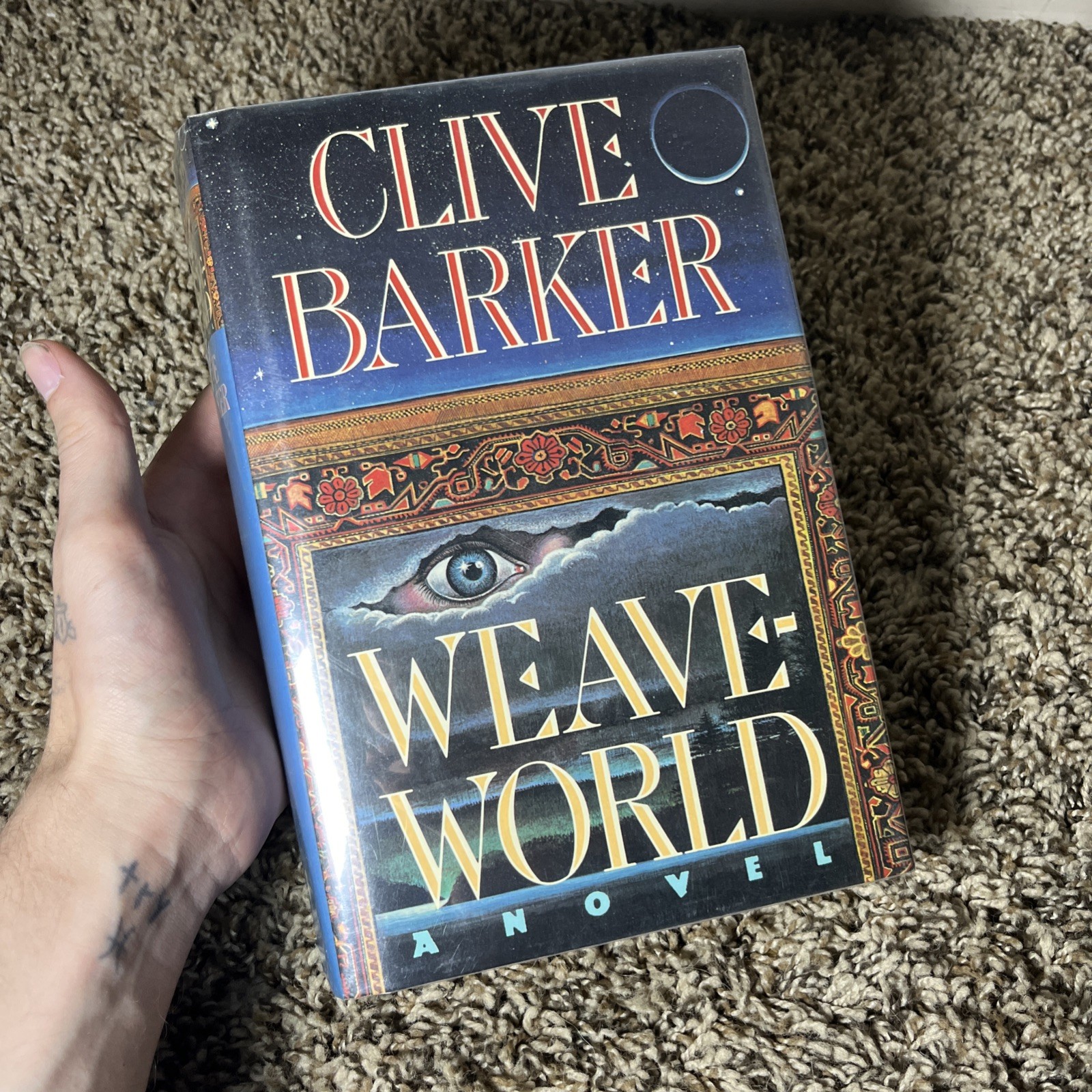 Weaveworld Clive Barker 1987 Poseidon Press First Edition 1st Printing HC DJ
