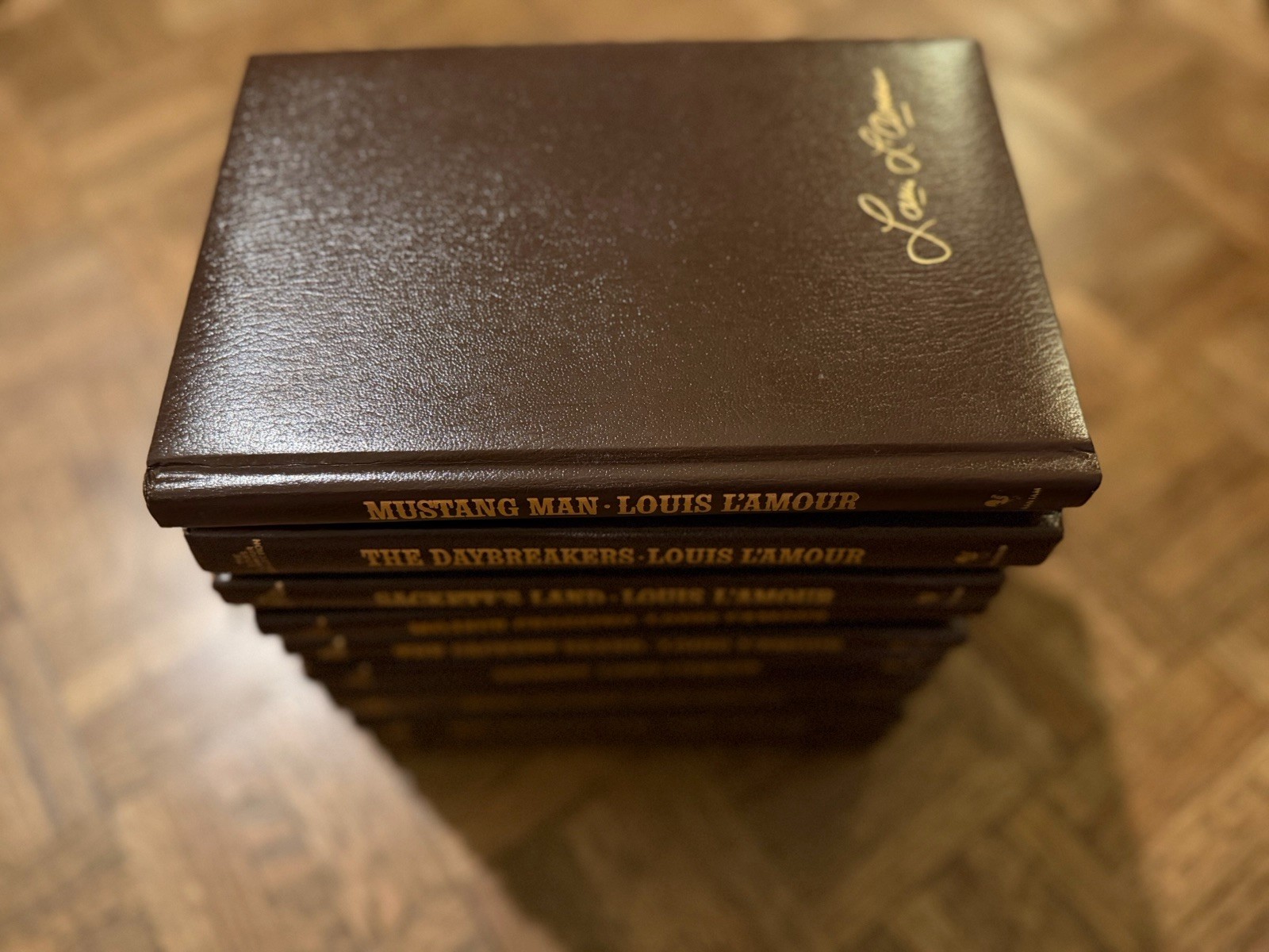 Louis L’ Amour Sackett Collection 9 Book SACKETT COMPANION Leatherette Hardcov
