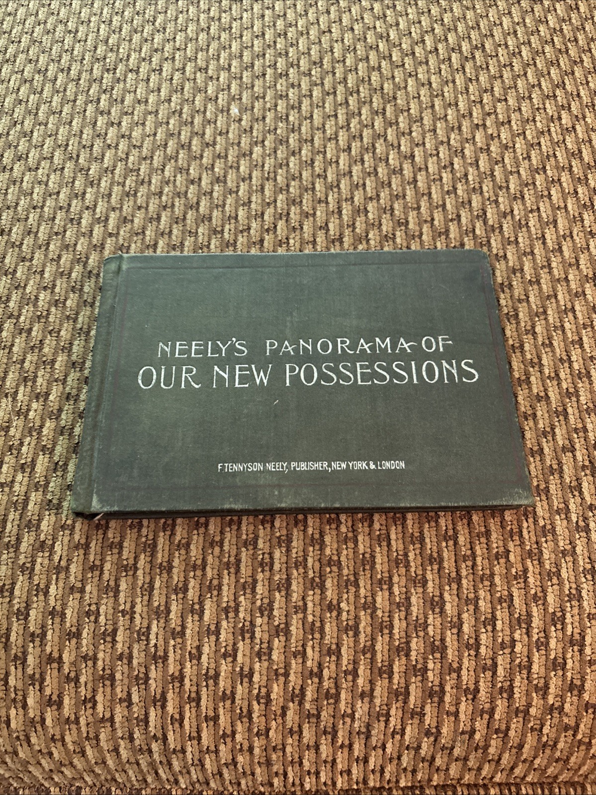 1898 “Neely’s Panorama of Our New Possessions” Book w Many Rare B&W photos