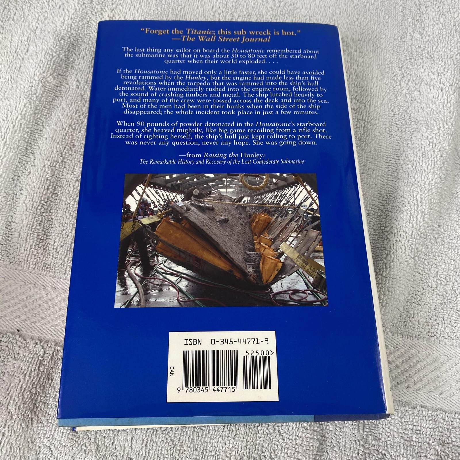 Raising The Hunley Hicks Kropf Signed Hardcover Civil War Submarine History