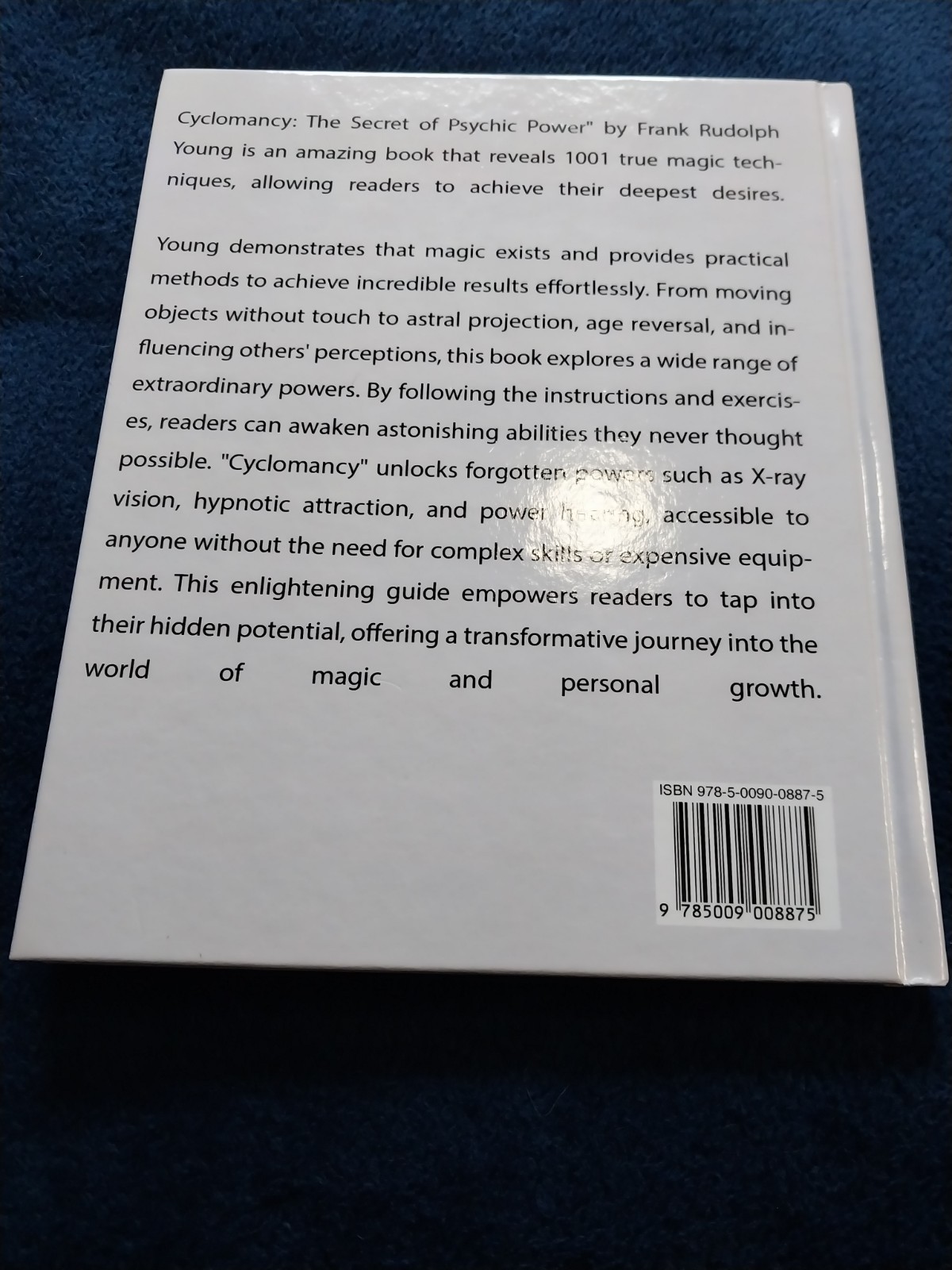 Frank Rudolph Young Cyclomancy: Secret of Psychic Power Control Hardcover DJ