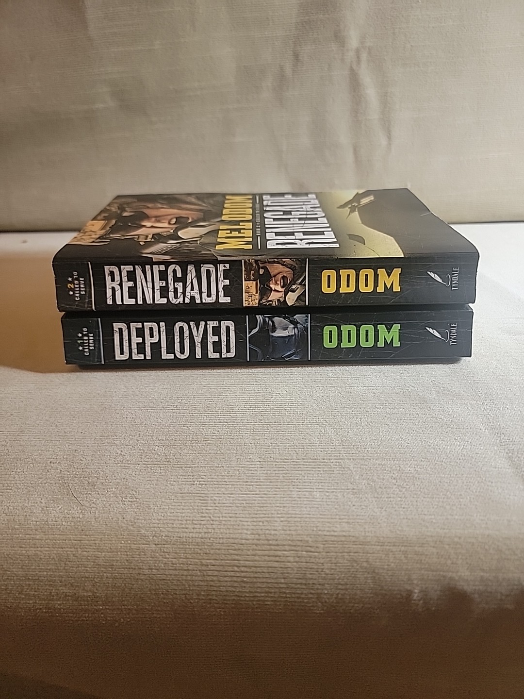 Mel Odom Deployed & Renegade Paperback 1st Printing Called to Serve Lot